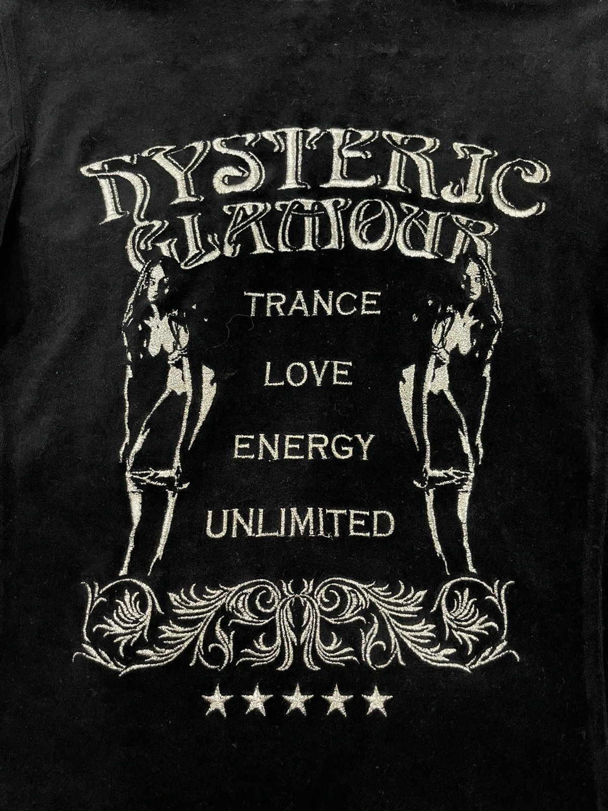 Hysteric Glamour 📌Binding Offer📌 HYSTERIC GLAMOUR VELVET HOODIE JACKET Size XS / US 0-2 / IT 36-38 - 4 Thumbnail