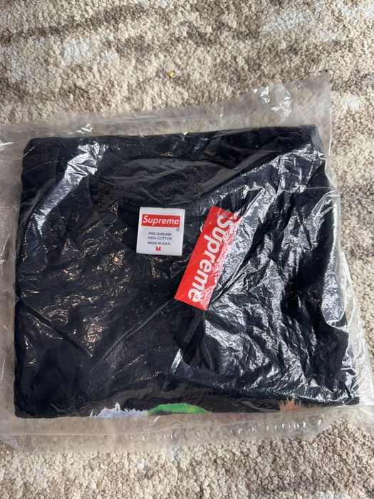 Supreme pillows tee store black