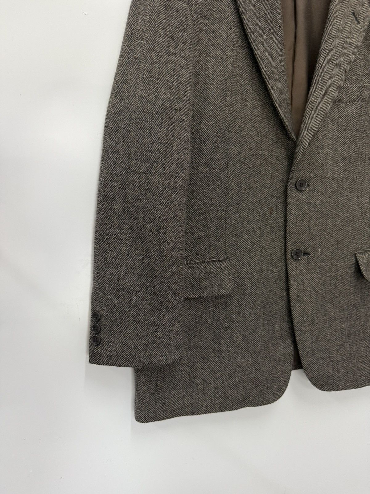 Japanese Brand 🔥 MAXLAUREL JAPAN HERRINGBONE BLAZER JACKET Size US S / EU 44-46 / 1 - 3 Thumbnail