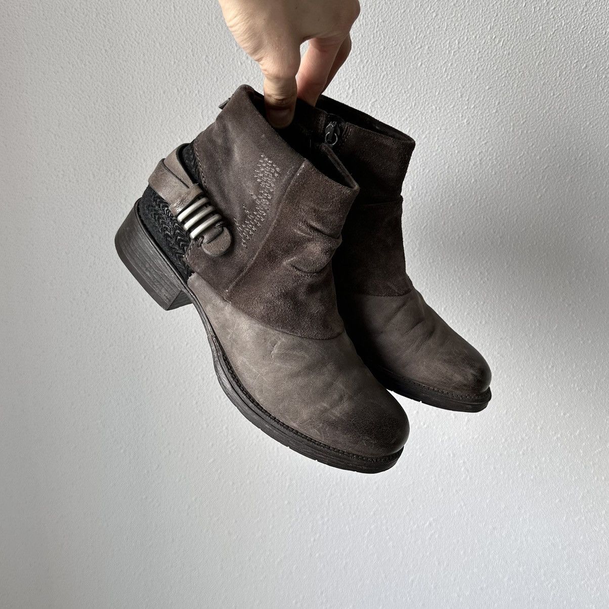 Dirk Bikkembergs Vintage AS 98 Style Ankle Boots Rick Owens Vibe Size US 8 / IT 38 - 3 Thumbnail
