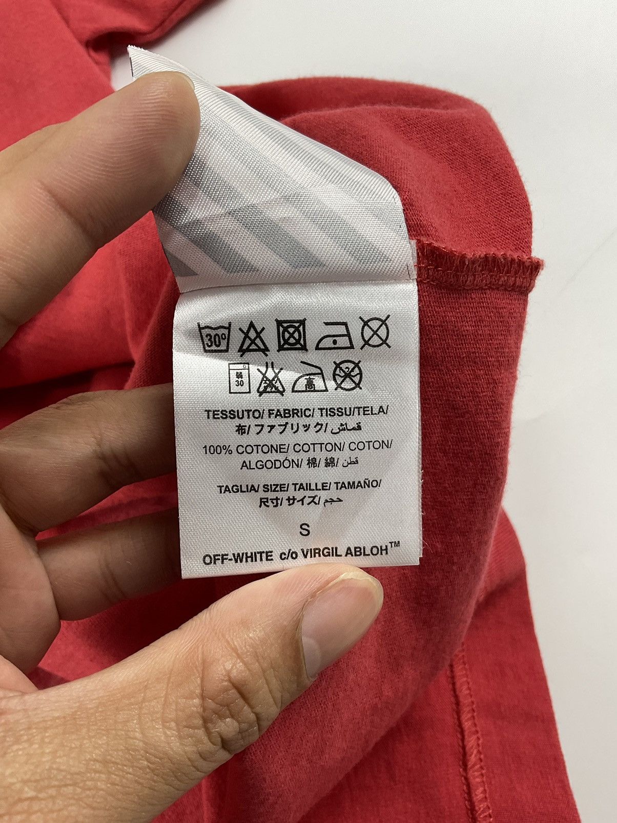 Off-White Off White Brushed Diagonal Oversized Shirt Size US S / EU 44-46 / 1 - 8 Thumbnail