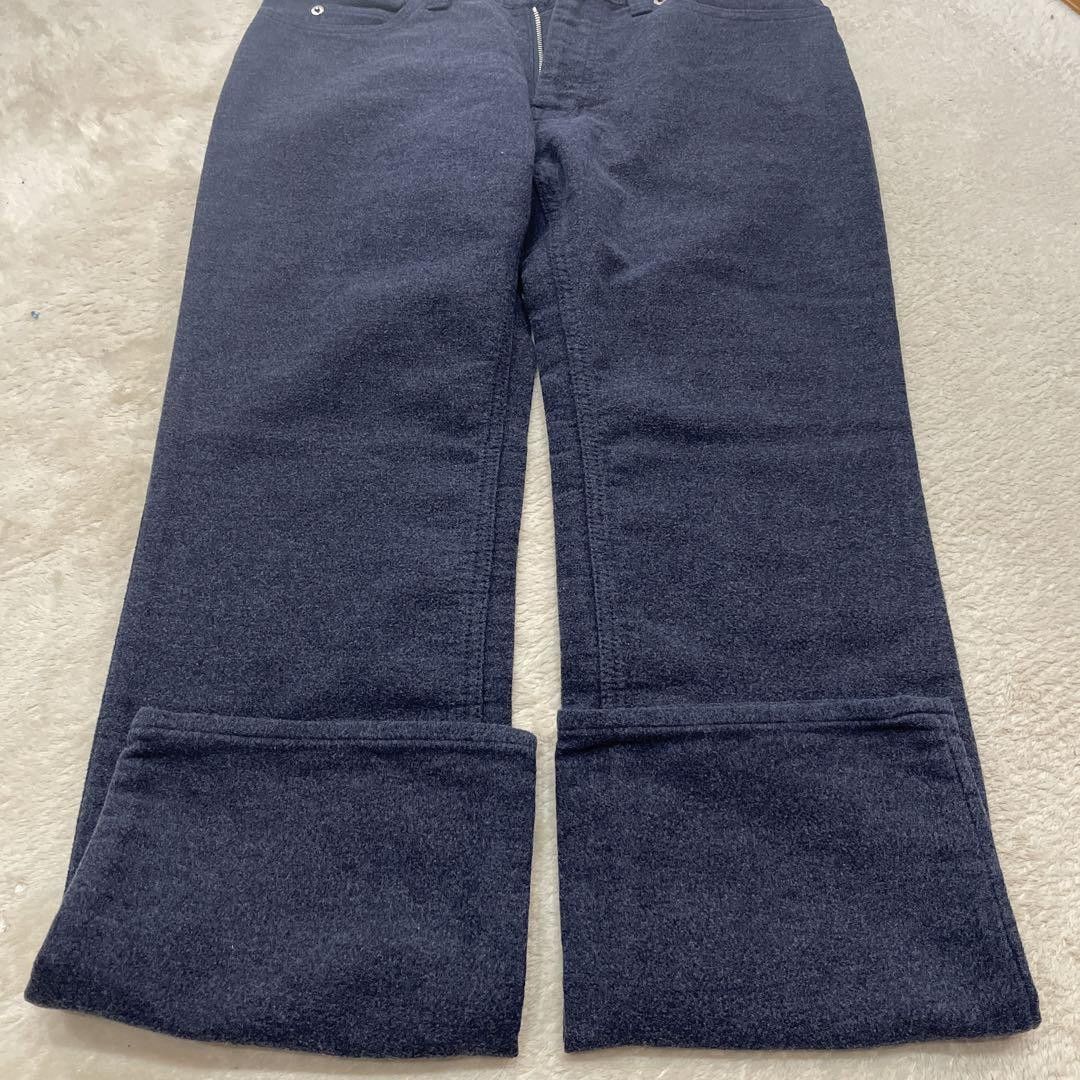 Number (N)ine Straight Leg Wool Pants Size US 30 / EU 46 - 3 Thumbnail