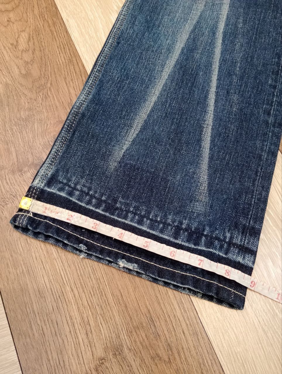 Vanquish VANQUISH GOLD JAPAN BLUE DISTRESSED DENIM PANTS Size US 34 / EU 50 - 20 Thumbnail