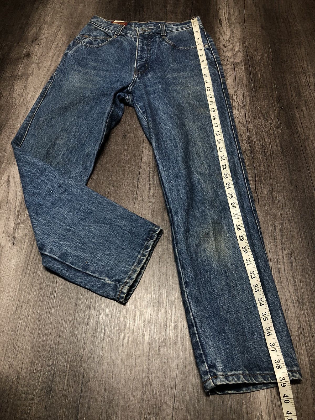 Designer × Vintage Vintage West Wood Made in U.S.A. Jeans (unisex) Size US 27 - 1 Thumbnail