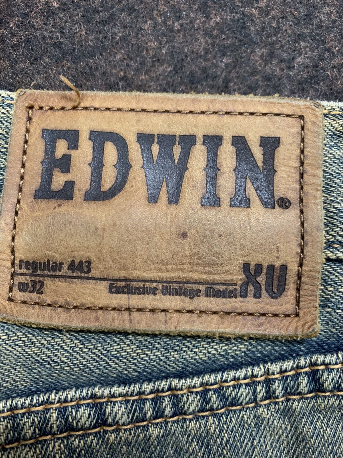 Edwin DISTRESSED EDWIN 443 LIKE IF SIX WASH NINE. Size US 32 / EU 48 - 9 Thumbnail
