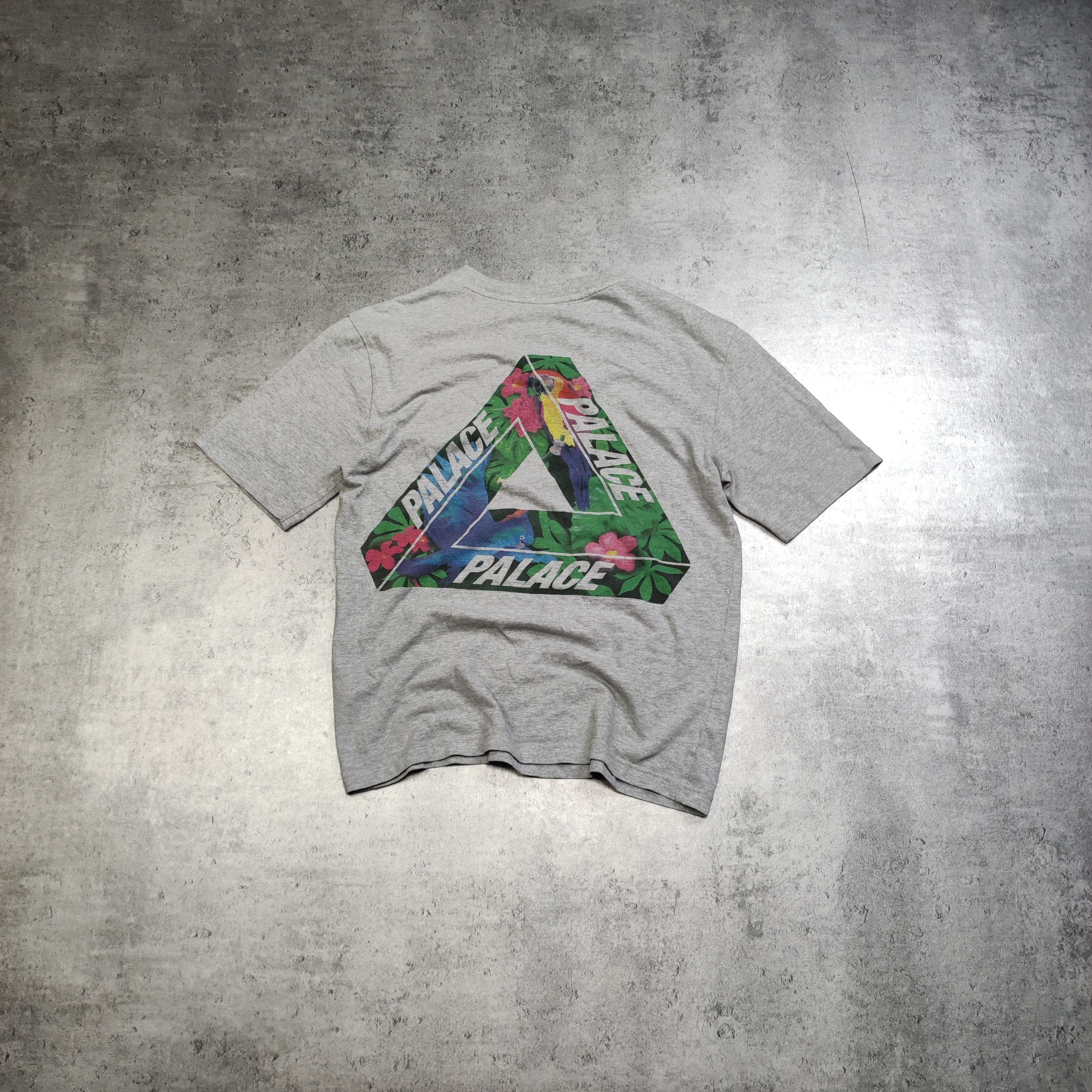Palace RARE Streetwear Palace Skateboards Gray Tropic Tee Size US S / EU 44-46 / 1 - 1 Thumbnail