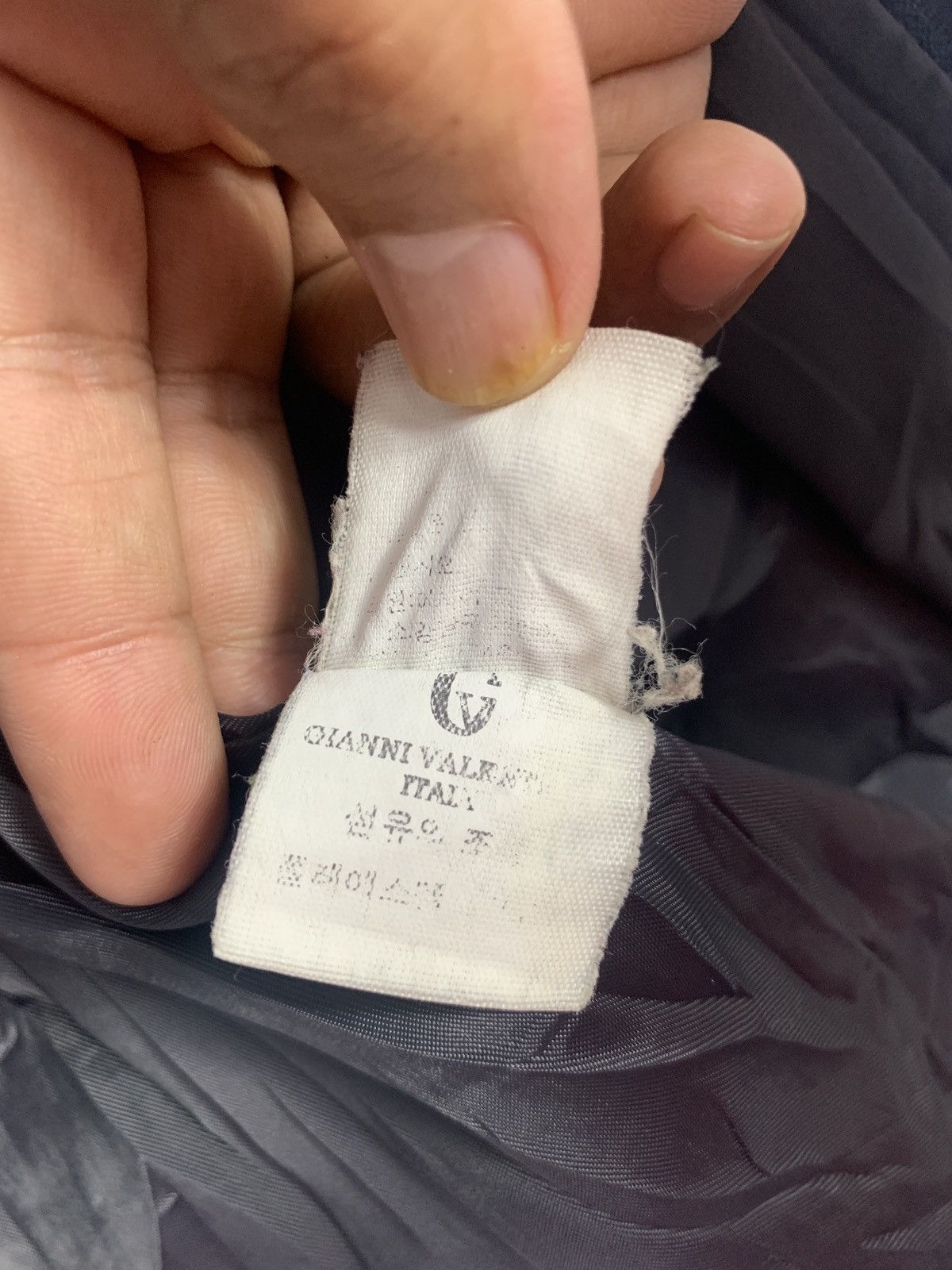 Designer × Other Authentic Gianni Valentino Zipper light Jacket Size US L / EU 52-54 / 3 - 3 Thumbnail