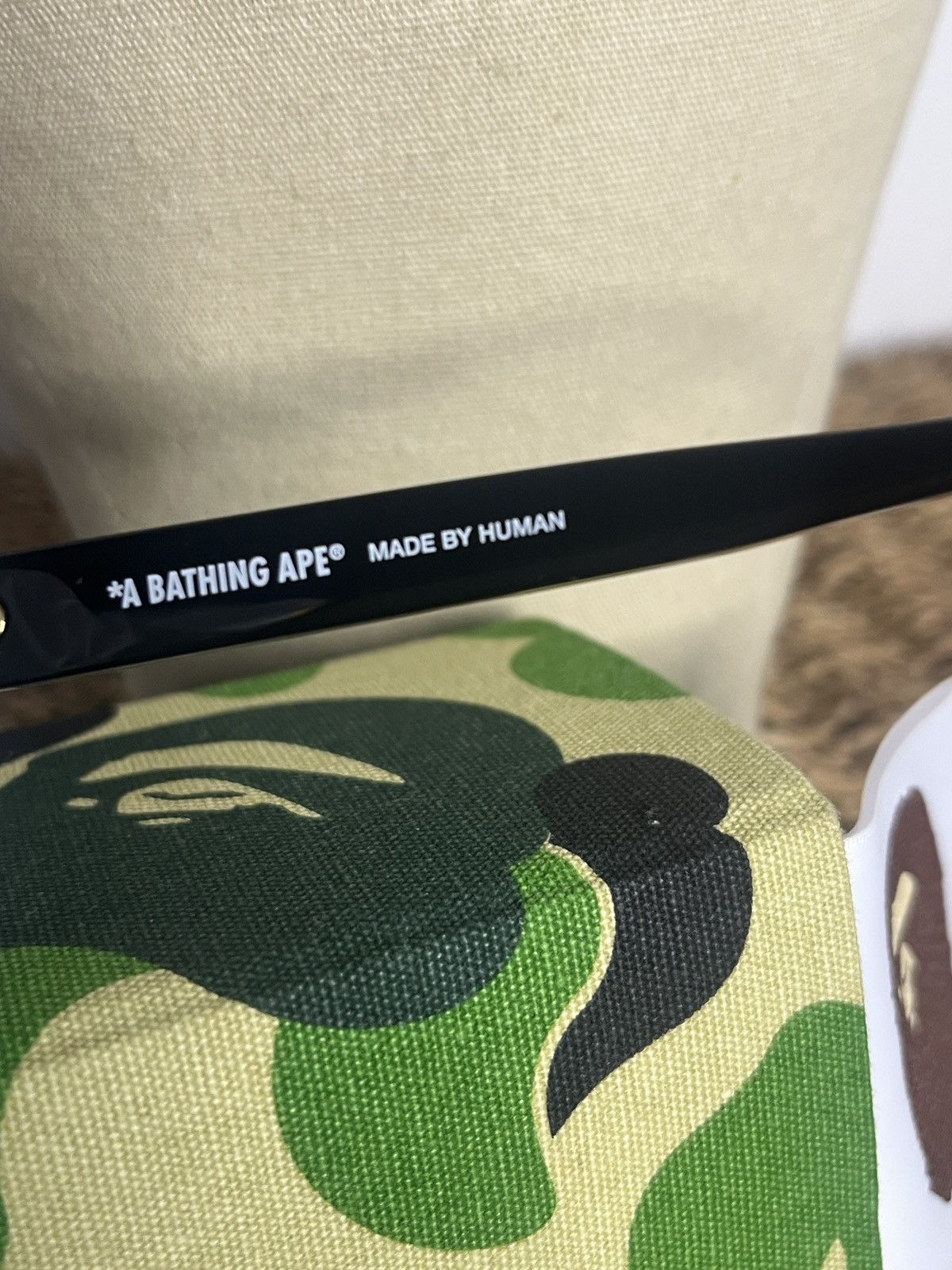 Bape NEW bape BS13005 Sunglasses Yellow Lenses Size ONE SIZE - 6 Thumbnail