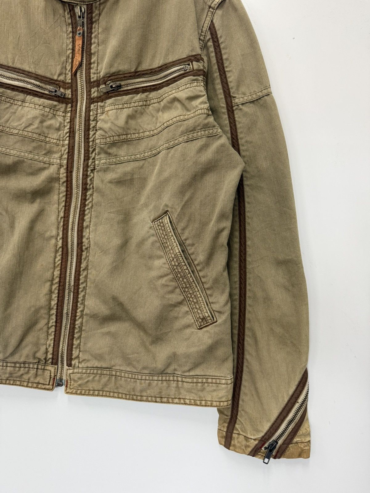 Japanese Brand 🔥 BALL Casual Moto Jacket (Café Racer Style), Menswear - L Size US M / EU 48-50 / 2 - 3 Thumbnail