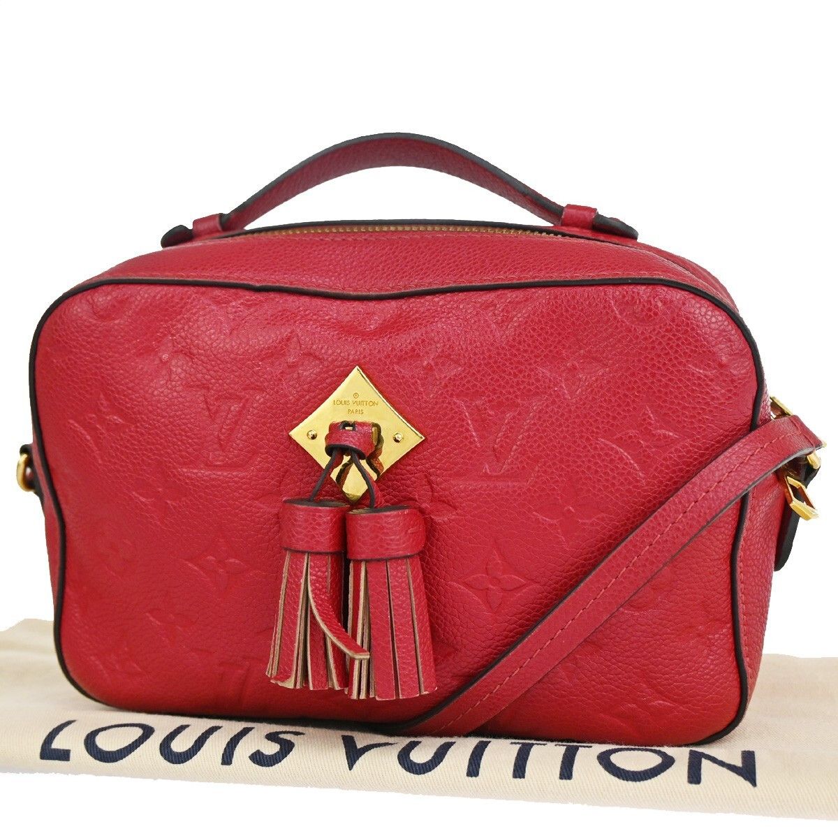 Louis Vuitton Louis Vuitton Saintonge Handbag Monogram Empreinte Leather Size ONE SIZE - 1 Thumbnail