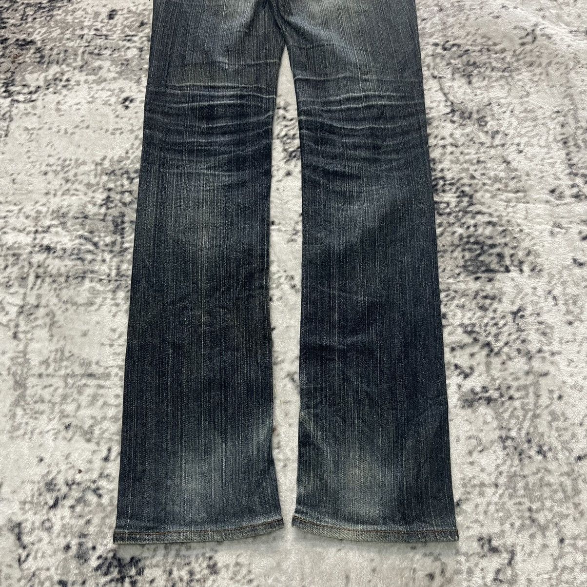 GOSTAR DE FUGA Gergia Love Fade Wash Embroidered Jeans Size 28" / US 6 / IT 42 - 11 Thumbnail