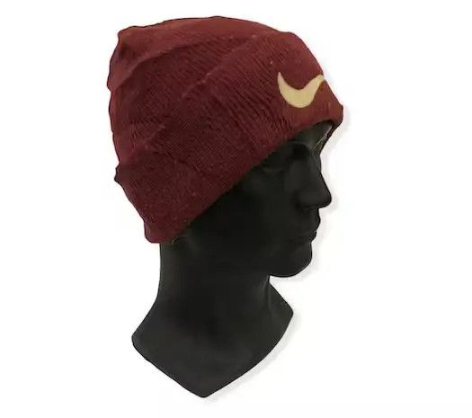 Nike × Vintage Vintage Nike Swoosh Logo beanie Hat Size ONE SIZE - 2 Thumbnail