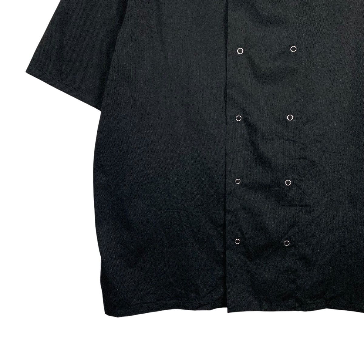 Japanese Brand HUBERT Double Side Snap Button Black Shirt #2040-C88 Size US XL / EU 56 / 4 - 3 Thumbnail