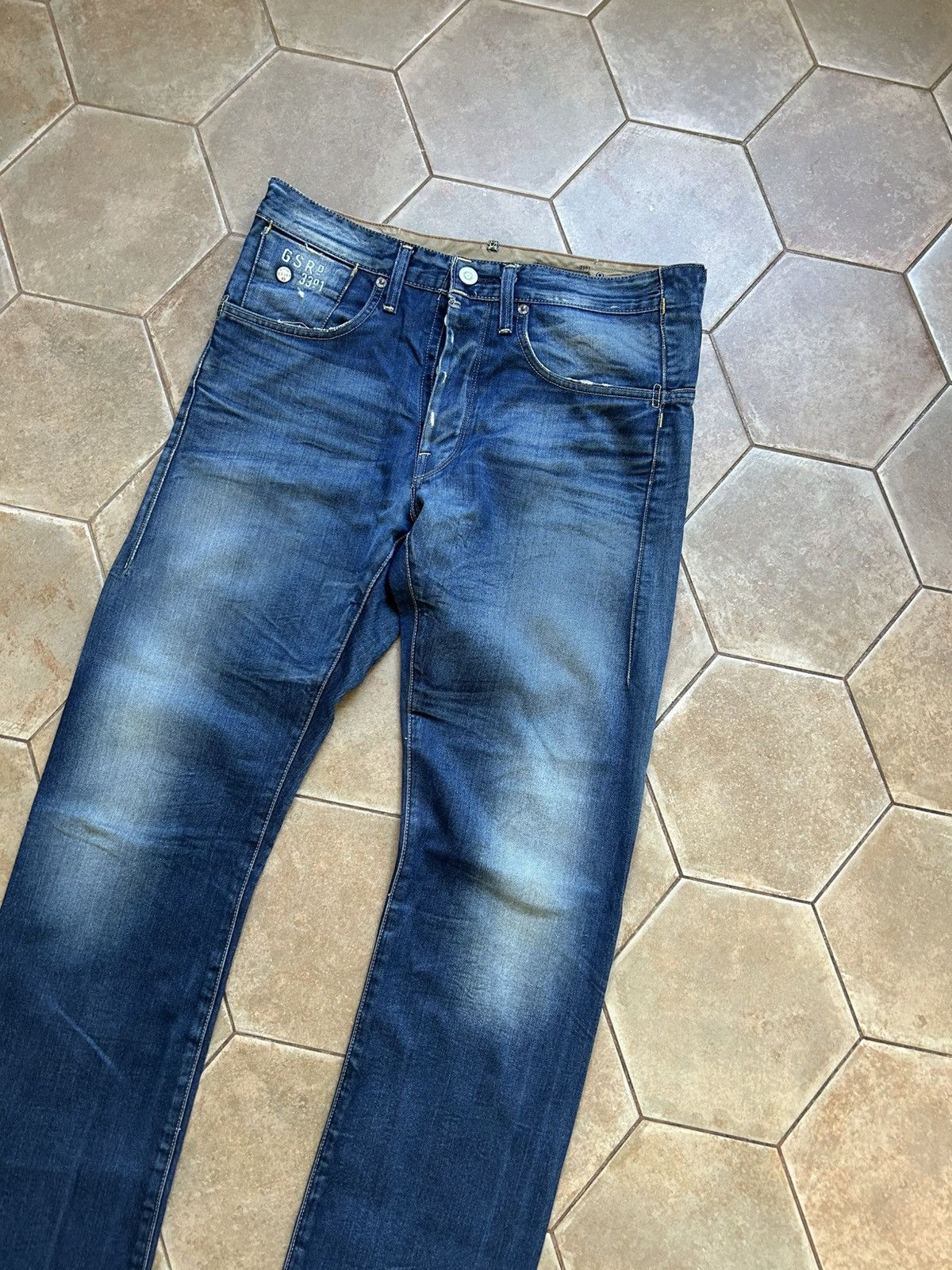 G-Star Vintage G Star Denim Jeans Size US 33 - 2 Thumbnail
