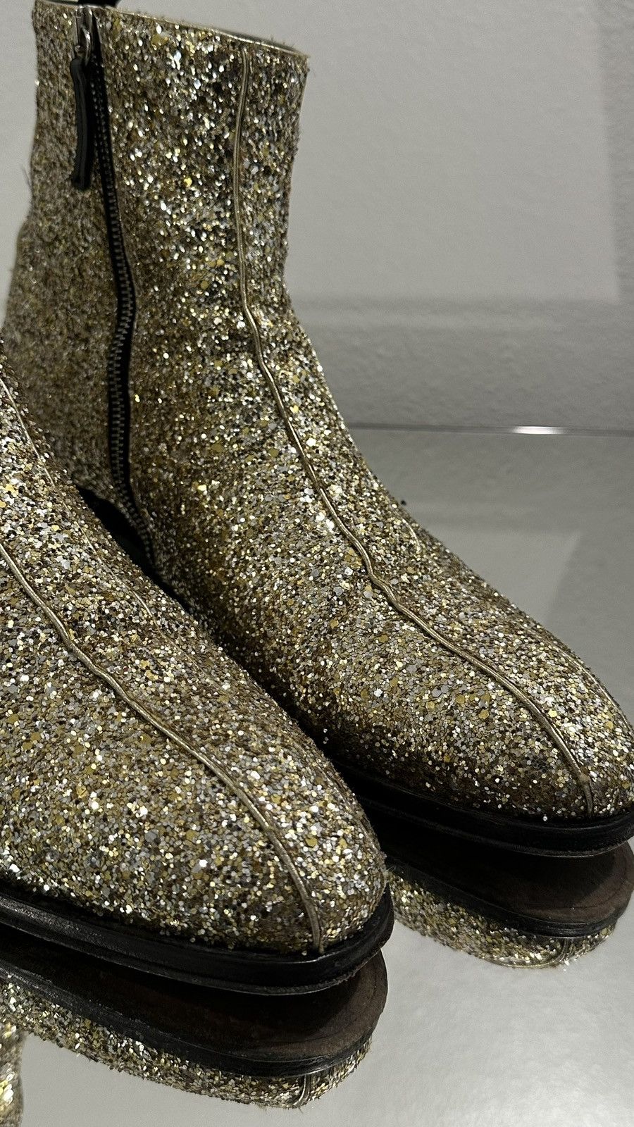Giuseppe Zanotti Giuseppe Zanotti Glitter Boot sz43 Size US 10 / EU 43 - 1 Thumbnail