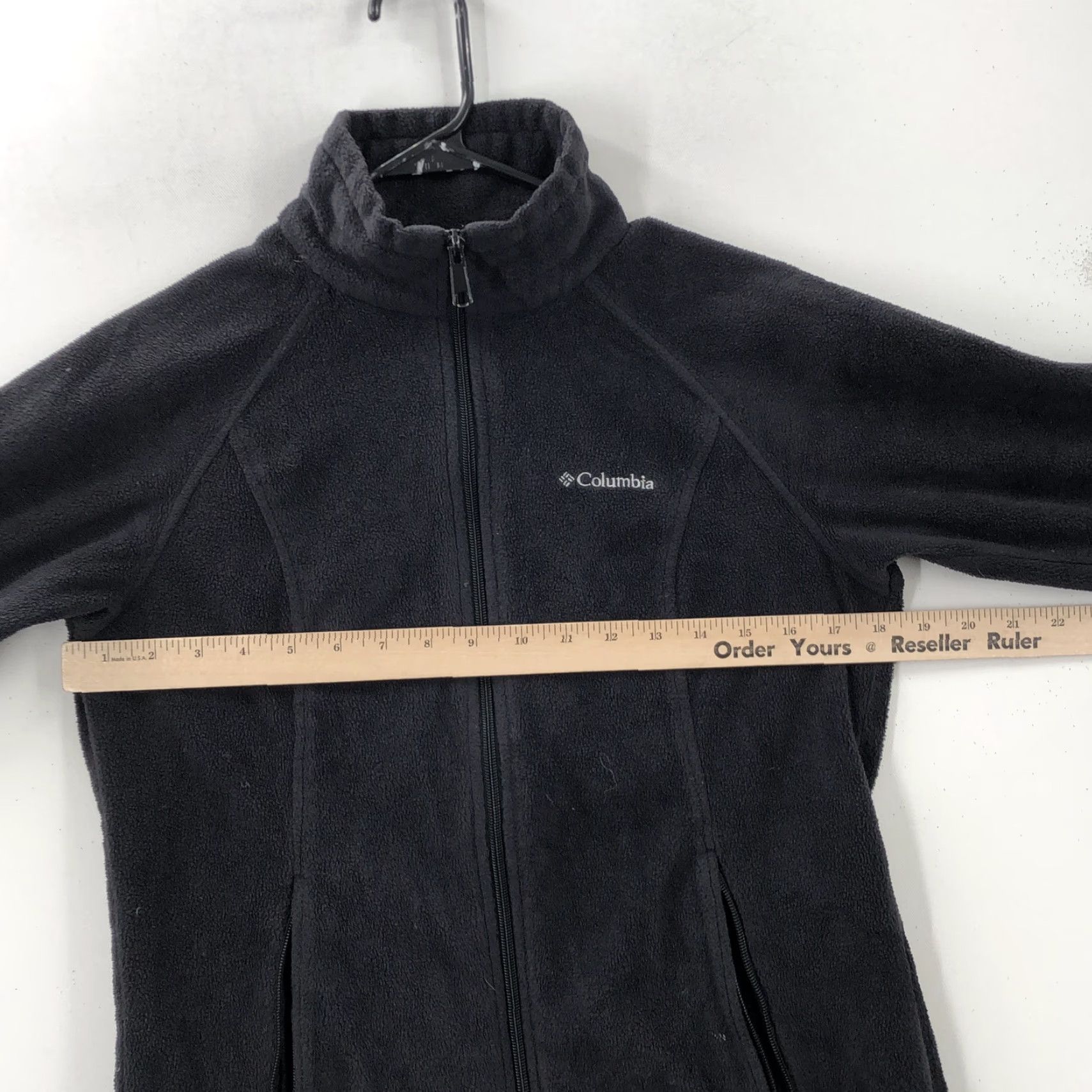 Vintage VINTAGE Columbia Womens Black Fleece Long Sleeve Pockets Full Zip Jacket Size Small Size S / US 4 / IT 40 - 2 Thumbnail