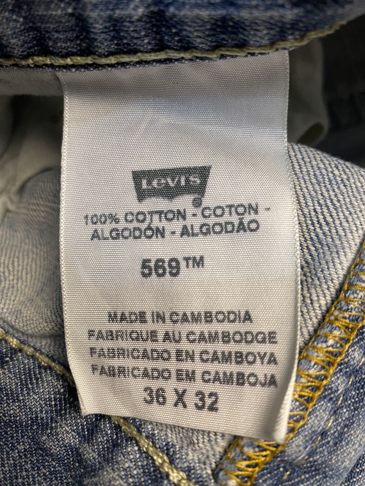 Levi's Levis 569 Size US 38 / EU 54 - 14 Thumbnail