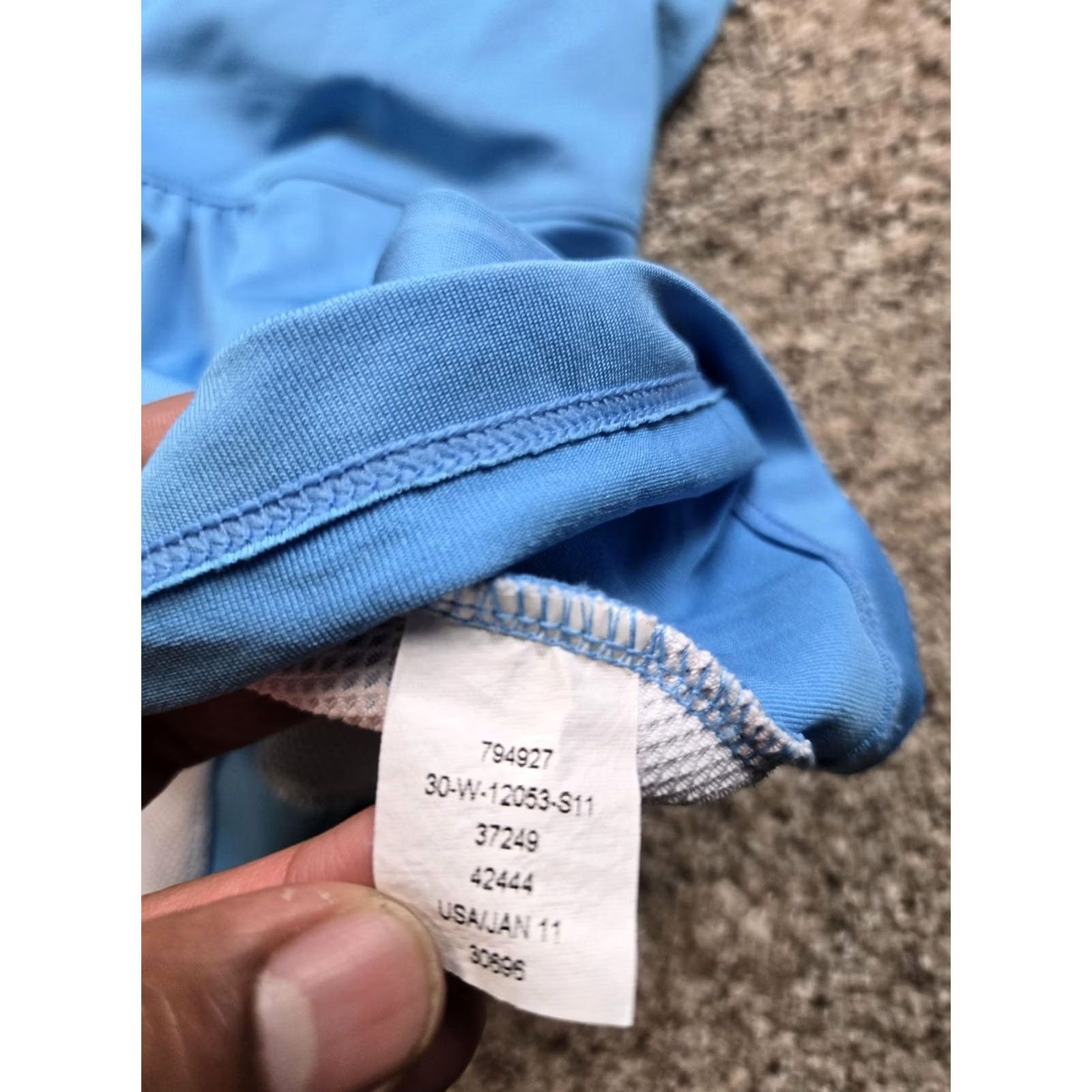 Vintage Novara Tank Top Womens Small Blue Built In Bra Pockets Jersey Cycling Sleeveless Racerback Size S / US 4 / IT 40 - 5 Thumbnail