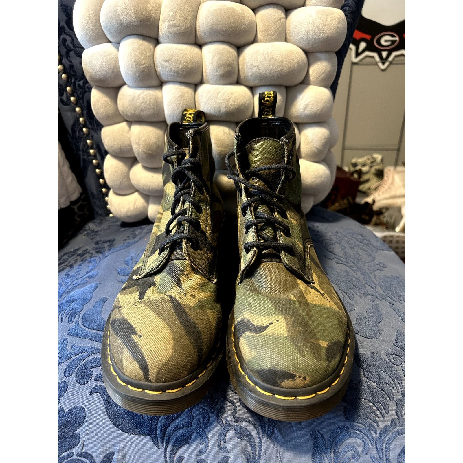 Dr. Martens Dr Martens Cerren Camo Canvas Boots size 10/EU 42 Size US 10 / IT 40 - 3 Thumbnail