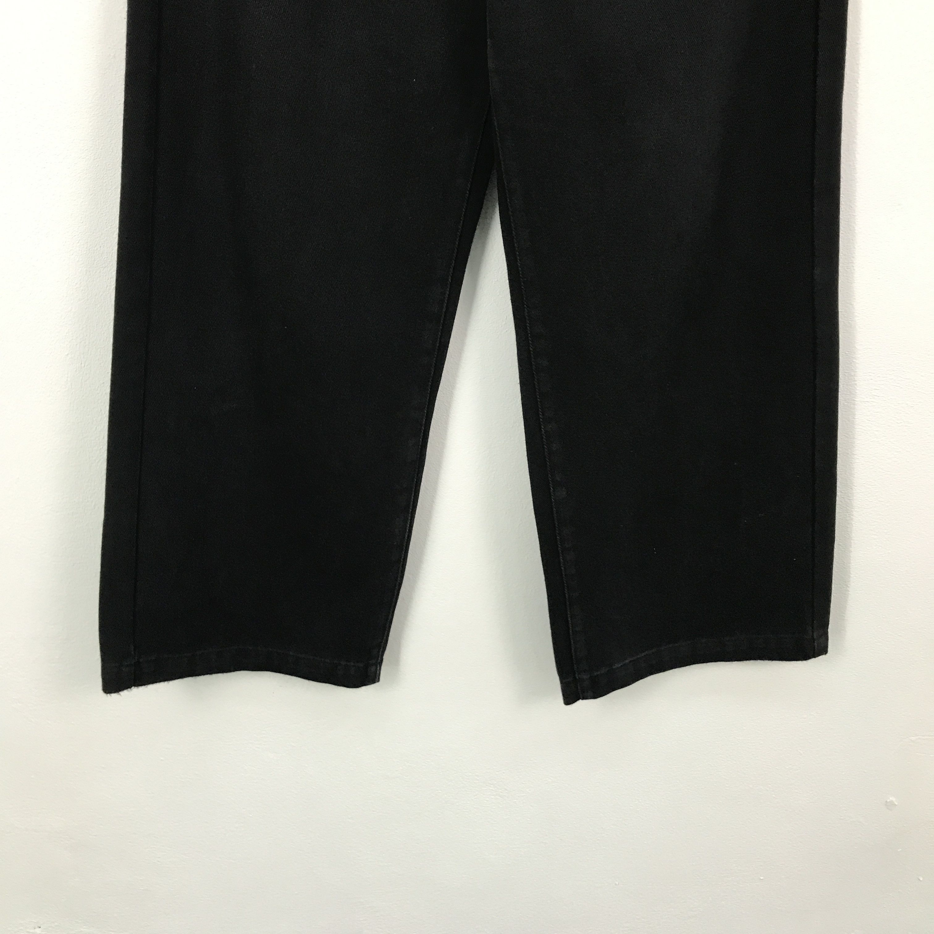 Japanese Brand Japan style classical baggy Black denim pants Size US 30 / EU 46 - 3 Thumbnail