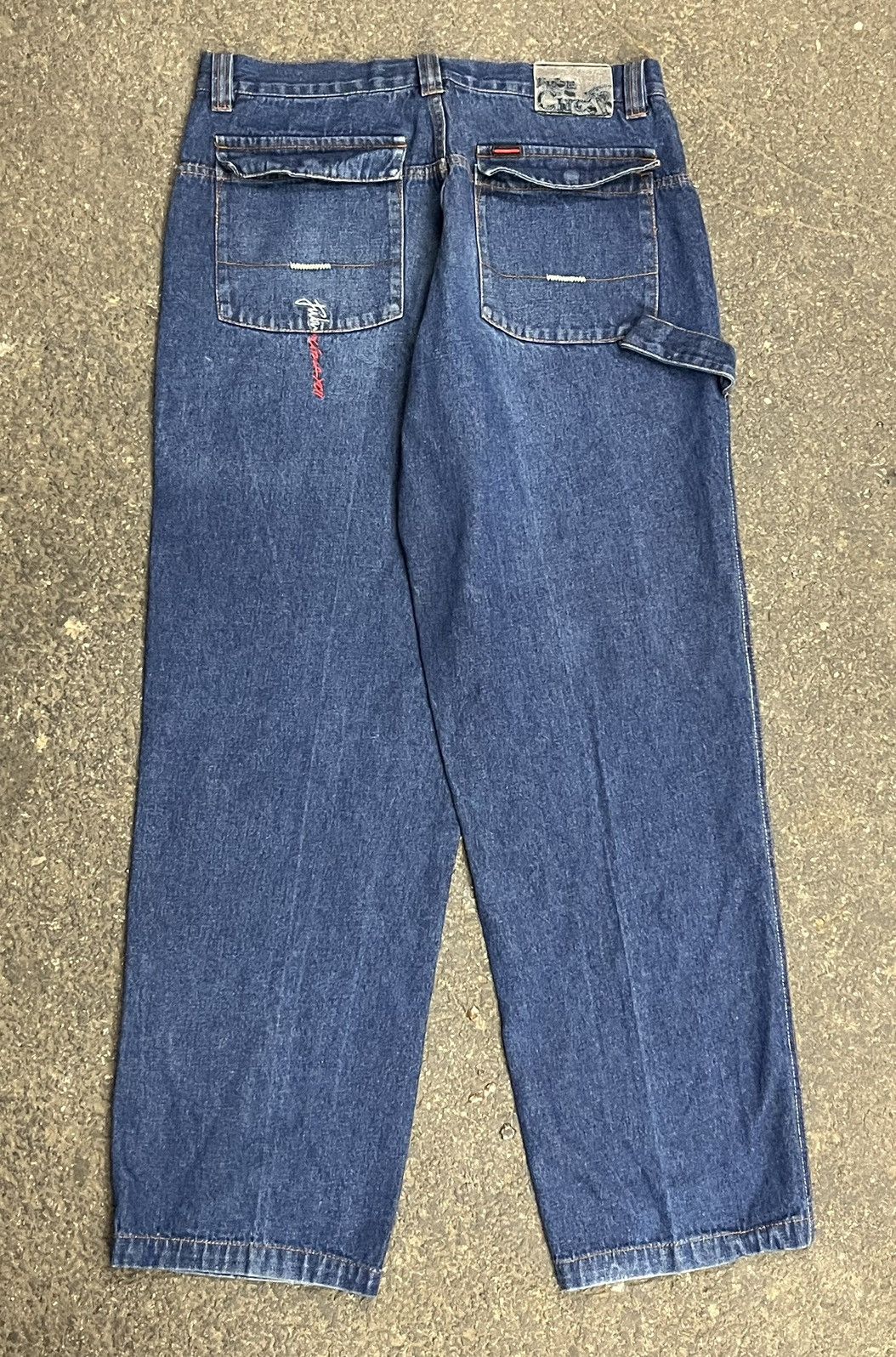 Fubu × Vintage Y2k baggy fit wide leg Fubu skater pants hype rare Size US 34 / EU 50 - 1 Thumbnail