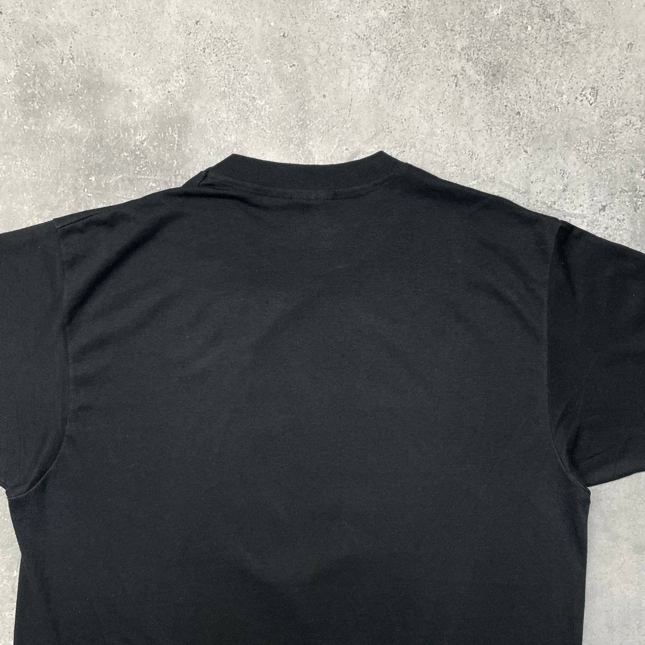 Band Tees Vintage 80s 90s Santa Claus Shit Happens Humor T Shirt Black Size US XL / EU 56 / 4 - 12 Thumbnail