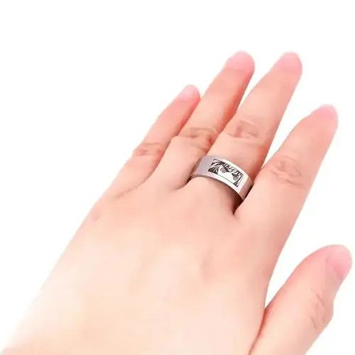 VIBE Anime Stainless Steel Rings Size ONE SIZE - 4 Thumbnail