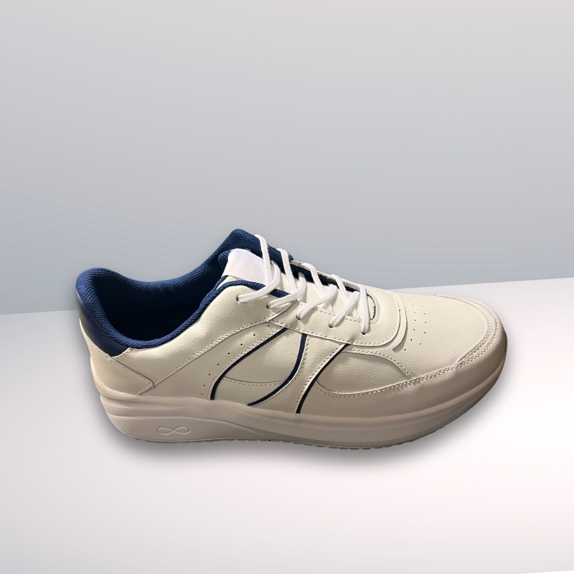 Other Infinity Meveron Sneakers White Blue Mens Size 10 Lightweigh Size US 10 / EU 43 - 2 Thumbnail