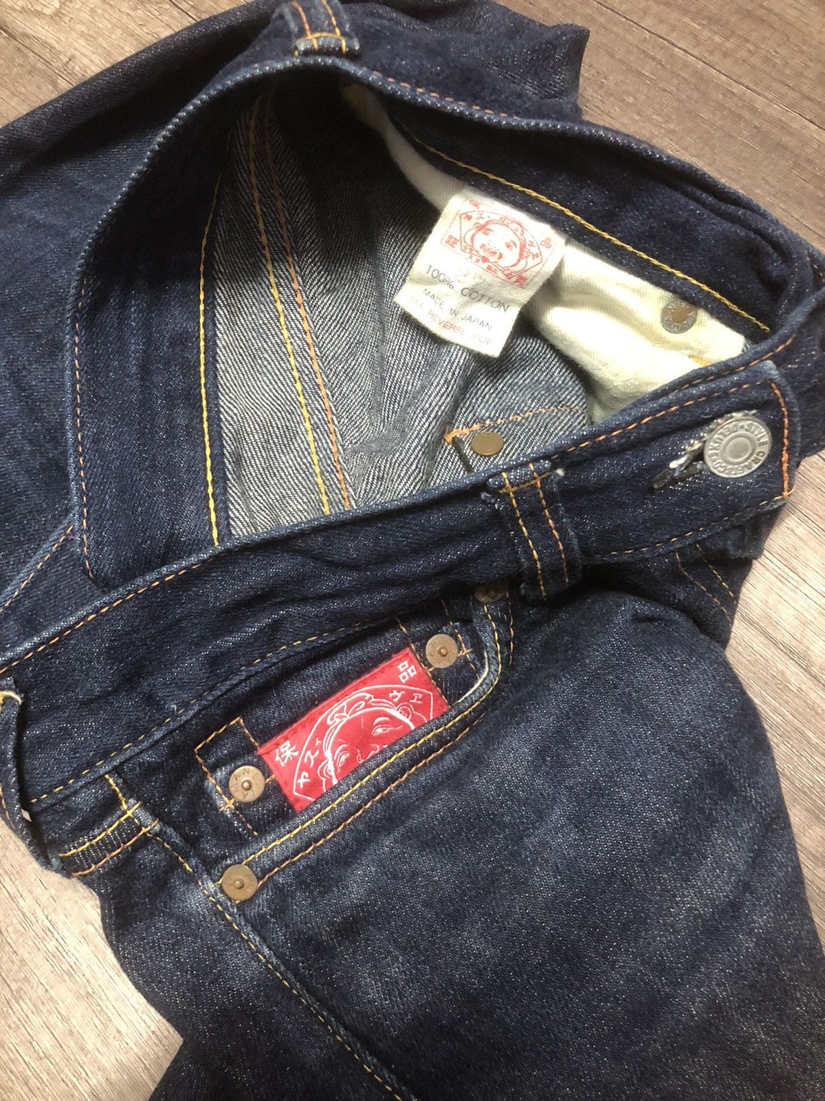 Evisu × Japanese Brand Evisu Donna Jeans Size 32" / US 10 / IT 46 - 6 Thumbnail