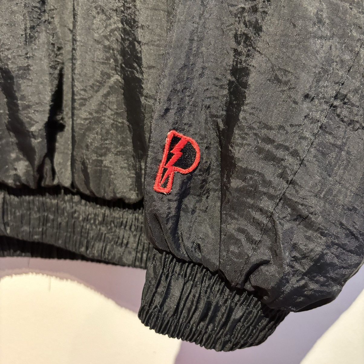 NBA × Pro Player × Vintage Vintage 90's Chicago Bulls Pro Player Windbreaker Black NBA Size US M / EU 48-50 / 2 - 4 Thumbnail