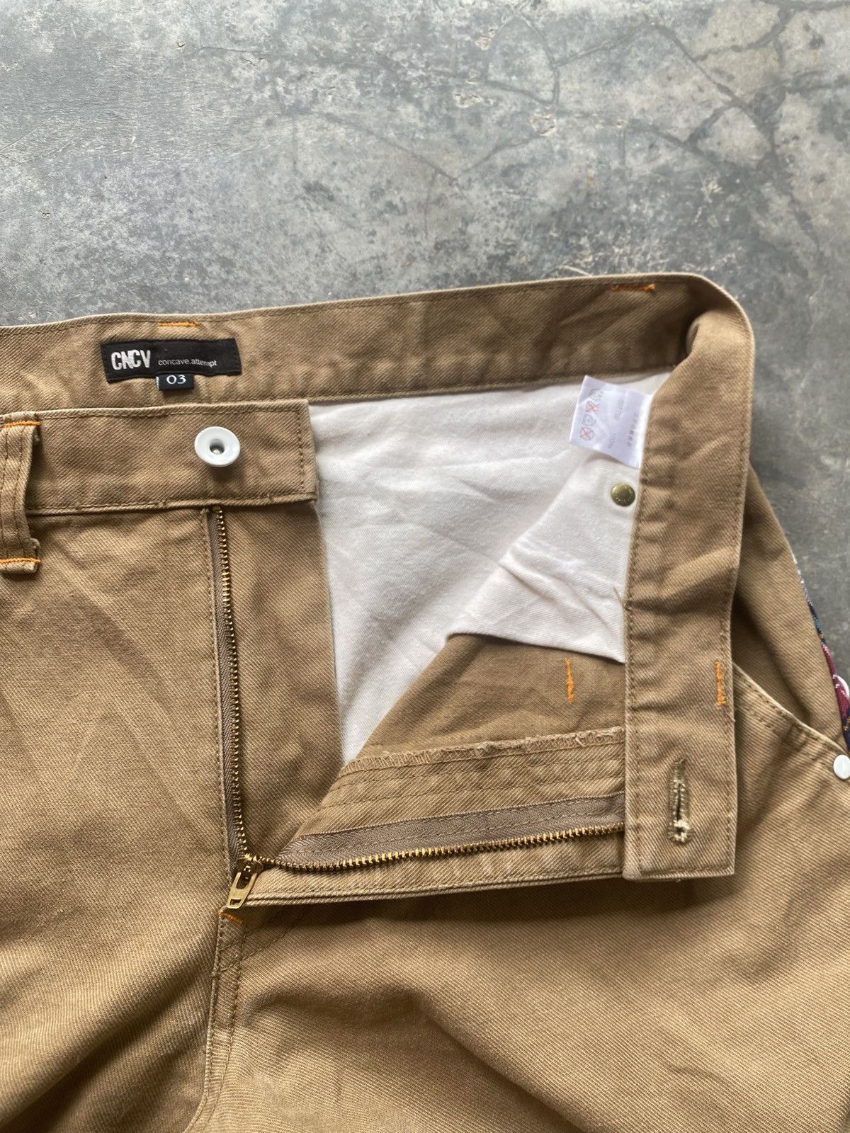 Japanese Brand CONCAVE ATTEMPT Double Butt Pant Size US 32 / EU 48 - 12 Thumbnail