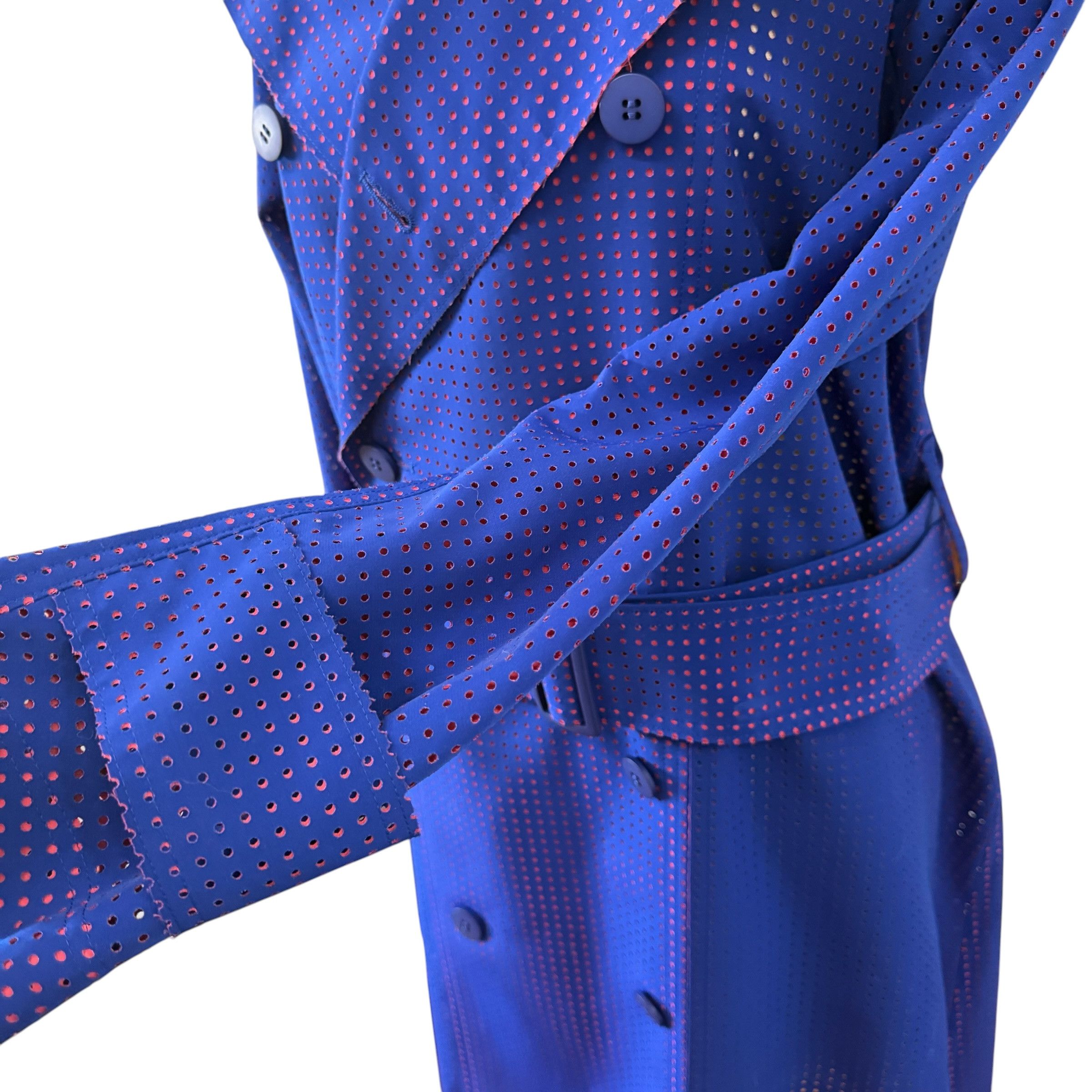 Issey Miyake ISSEY MIYAKE LASER-CUT TRENCH COAT Size M / US 6-8 / IT 42-44 - 4 Thumbnail