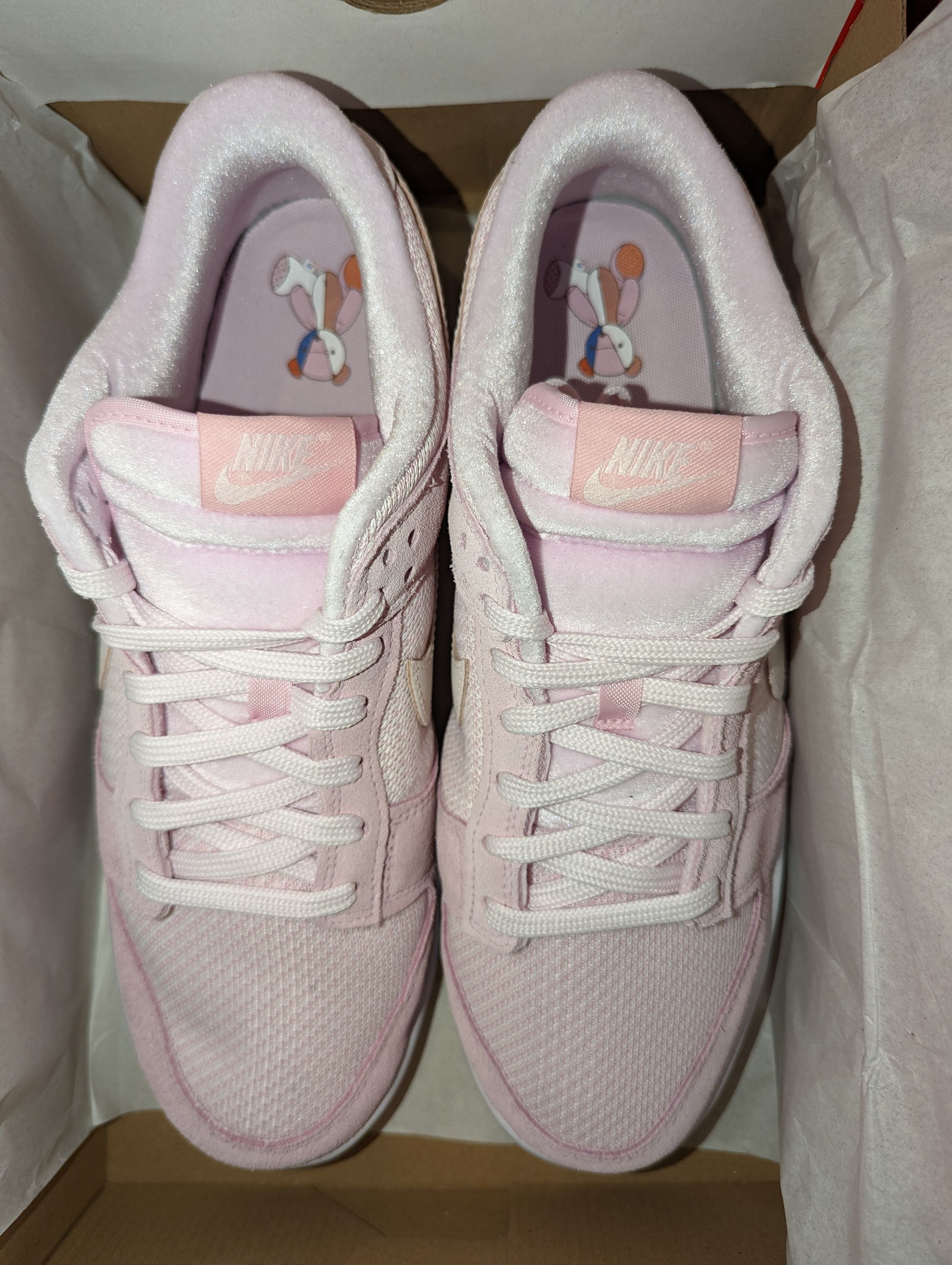 Nike Dunk Low “Teddy Bear” W/12 M/10.5 Size US 10.5 / EU 43-44 - 8 Thumbnail