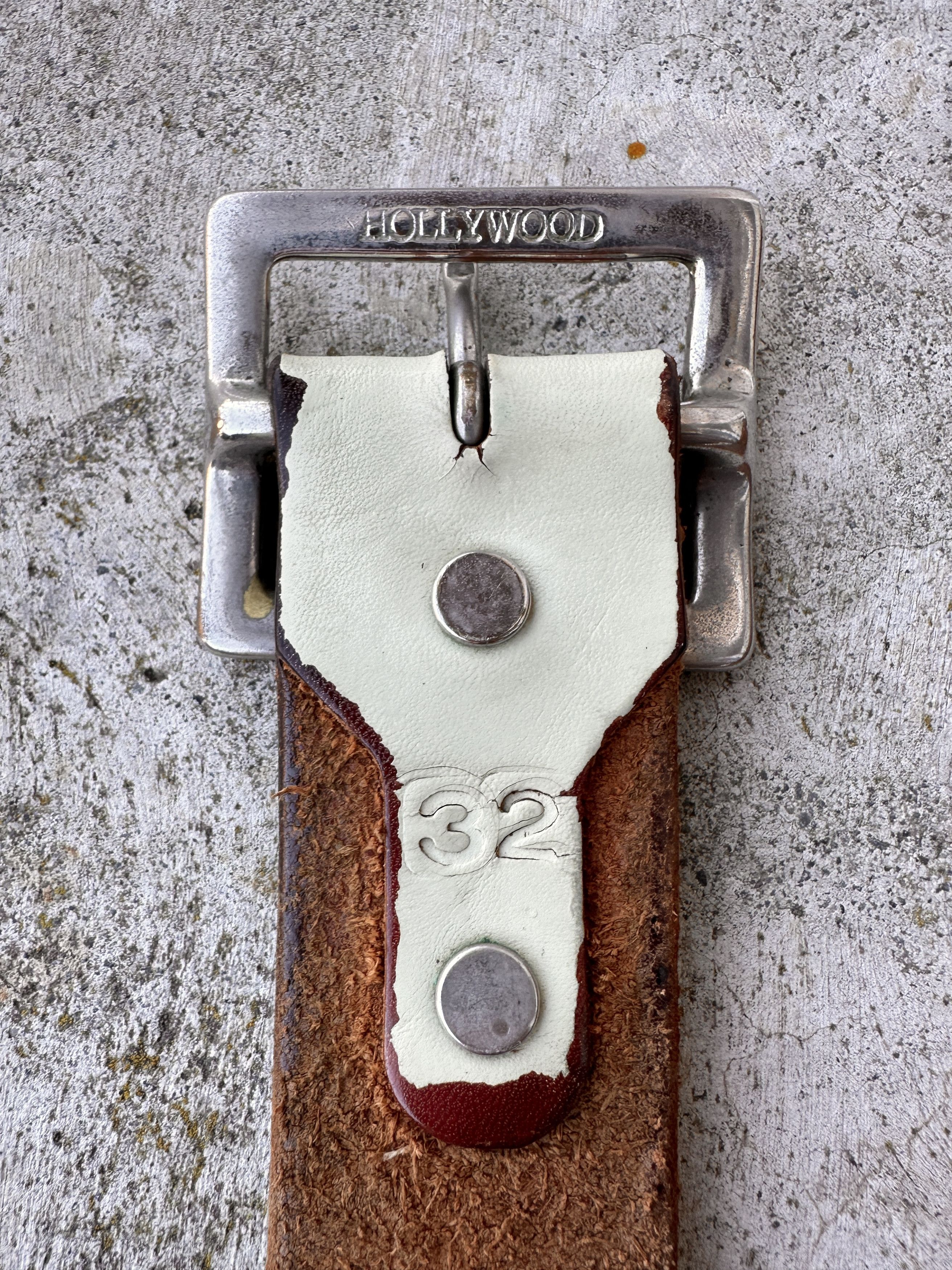 Hollywood Trading Company HTC Western Crust Punk studded leather y2k belt buckle Size ONE SIZE - 5 Thumbnail