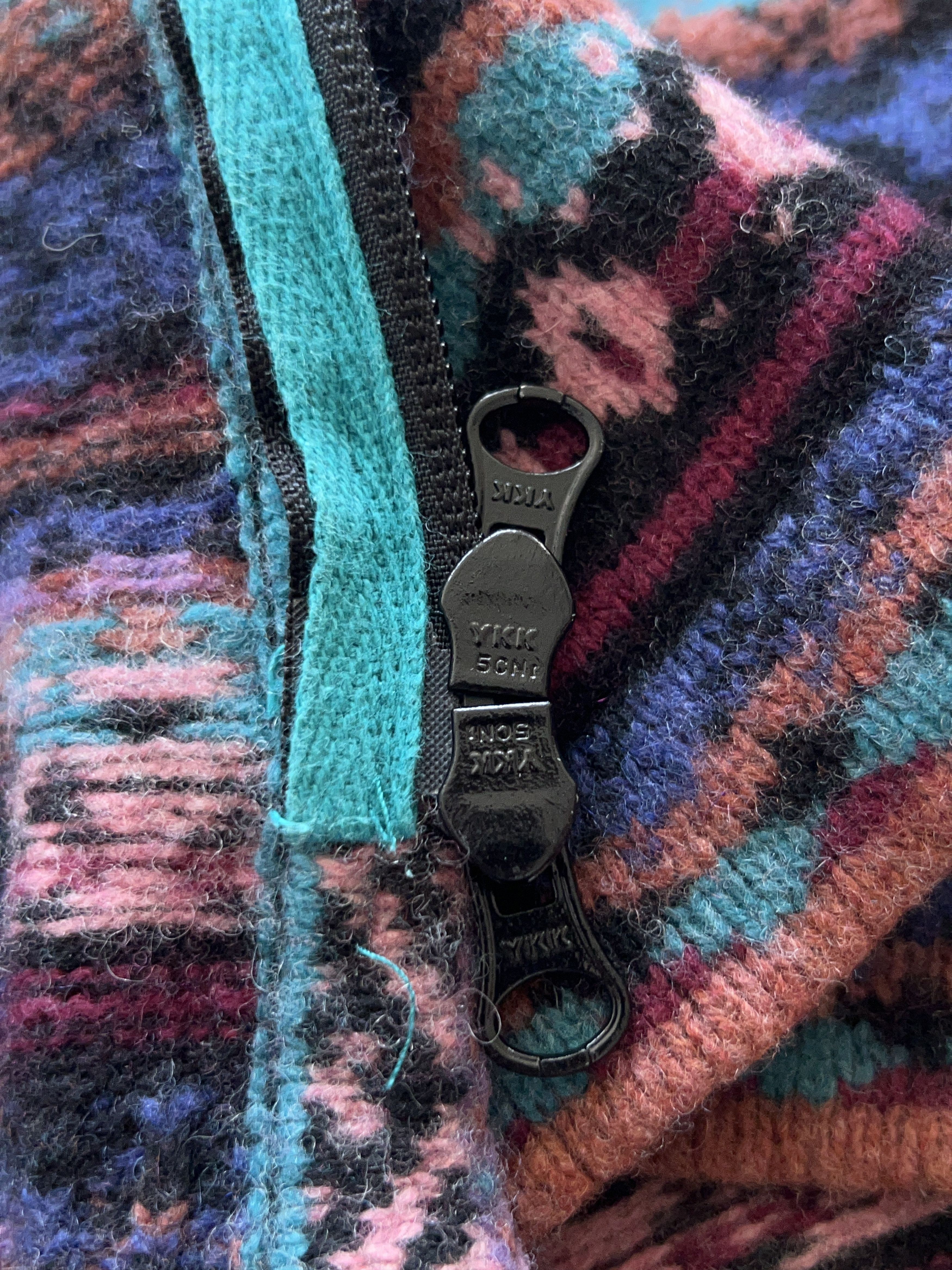 Traditional Weatherwear × Vintage Womens IVKO Long Zip Jacket Wool Cardigan Sweater Size 38 Size XS / US 0-2 / IT 36-38 - 12 Thumbnail