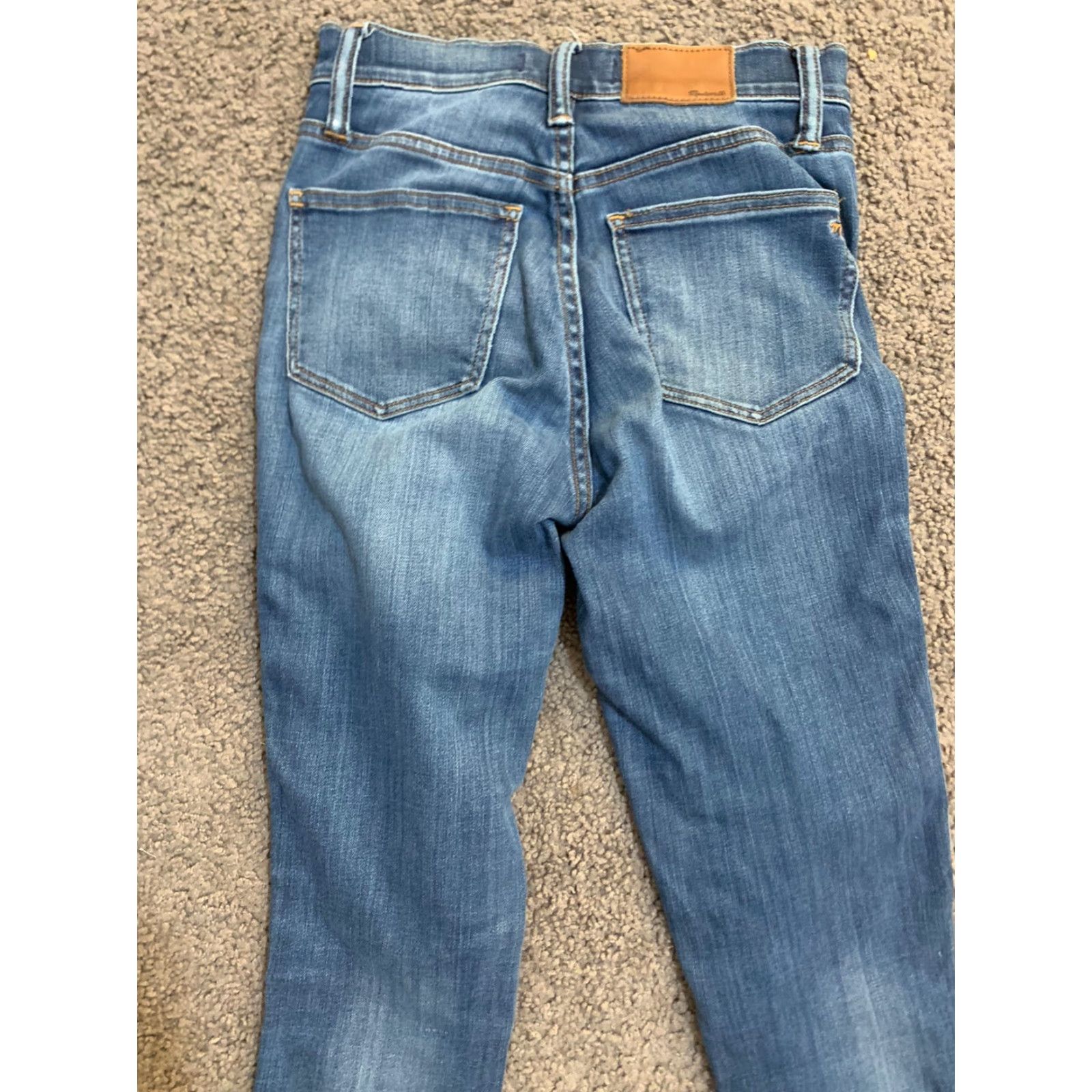 Madewell Madewell 10" High Rise Skinny Jeans Womens 24 Stretch Slim Fit Modern Blue Denim Size 42" / US 20 - 2 Thumbnail