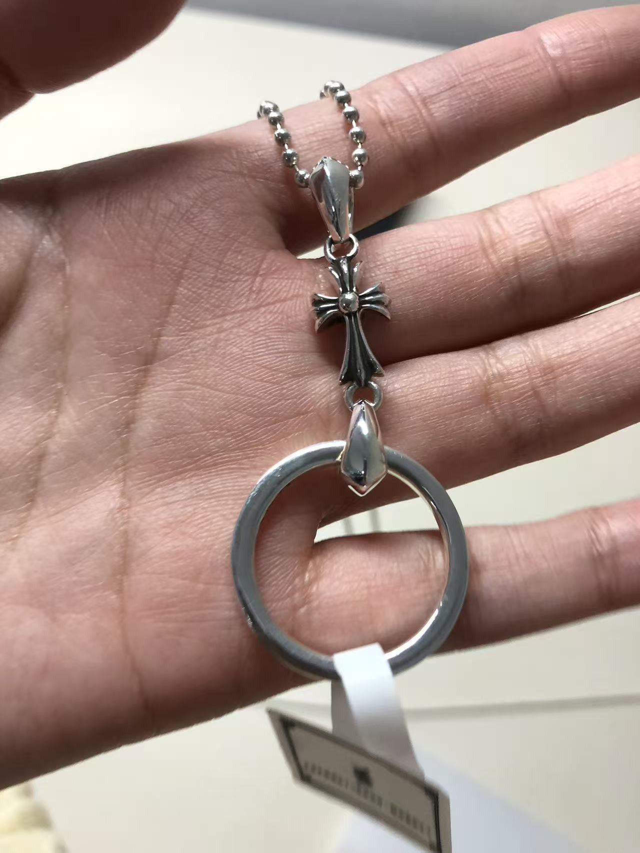 Chrome Hearts Chrome Hearts Silver Glasses Hanging Chain Size ONE SIZE - 5 Thumbnail