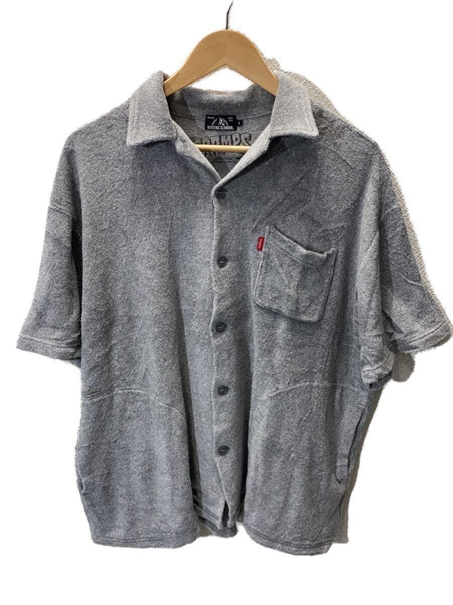image of Hysteric Glamour Cramps Shirt in Grey, Men's (Size Large)