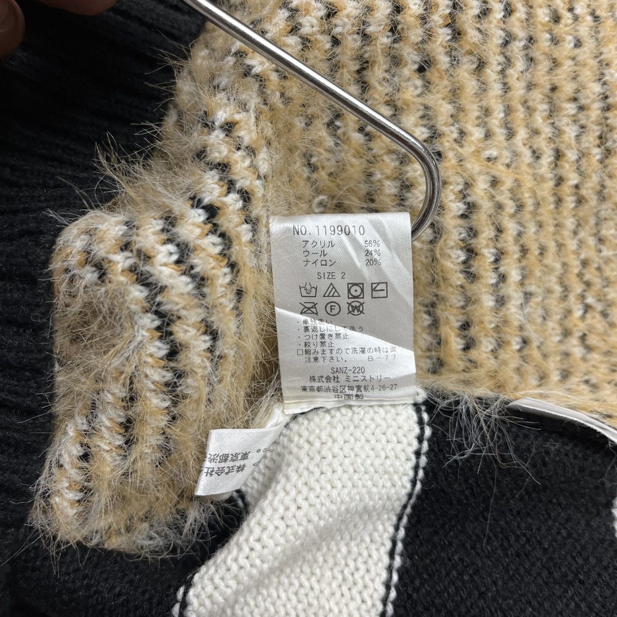 20471120 2000s Candy Stripper x Gremlins - Mohair Knitted Sweater Size US M / EU 48-50 / 2 - 8 Thumbnail