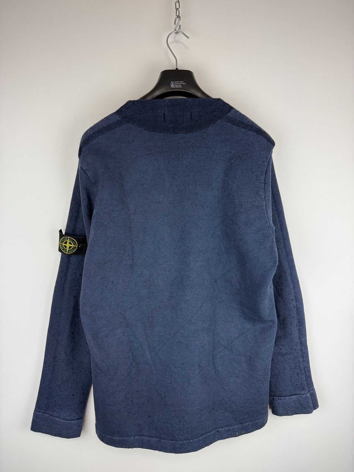 Stone Island Blue Stone Island Vintage sweater Size US L / EU 52-54 / 3 - 5 Thumbnail