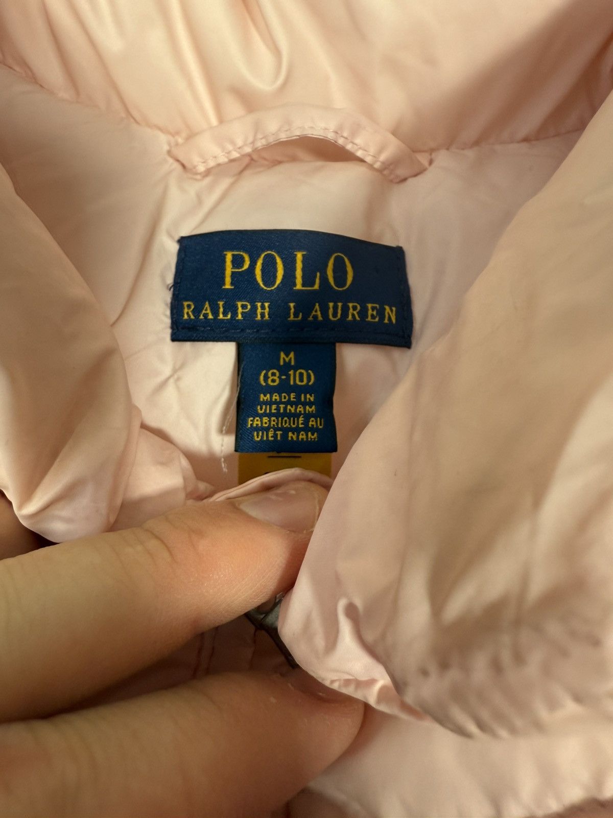 Polo Ralph Lauren Polo Ralph Lauren Girl Sleeveless Puffer Jacket Size XS / US 0-2 / IT 36-38 - 5 Thumbnail