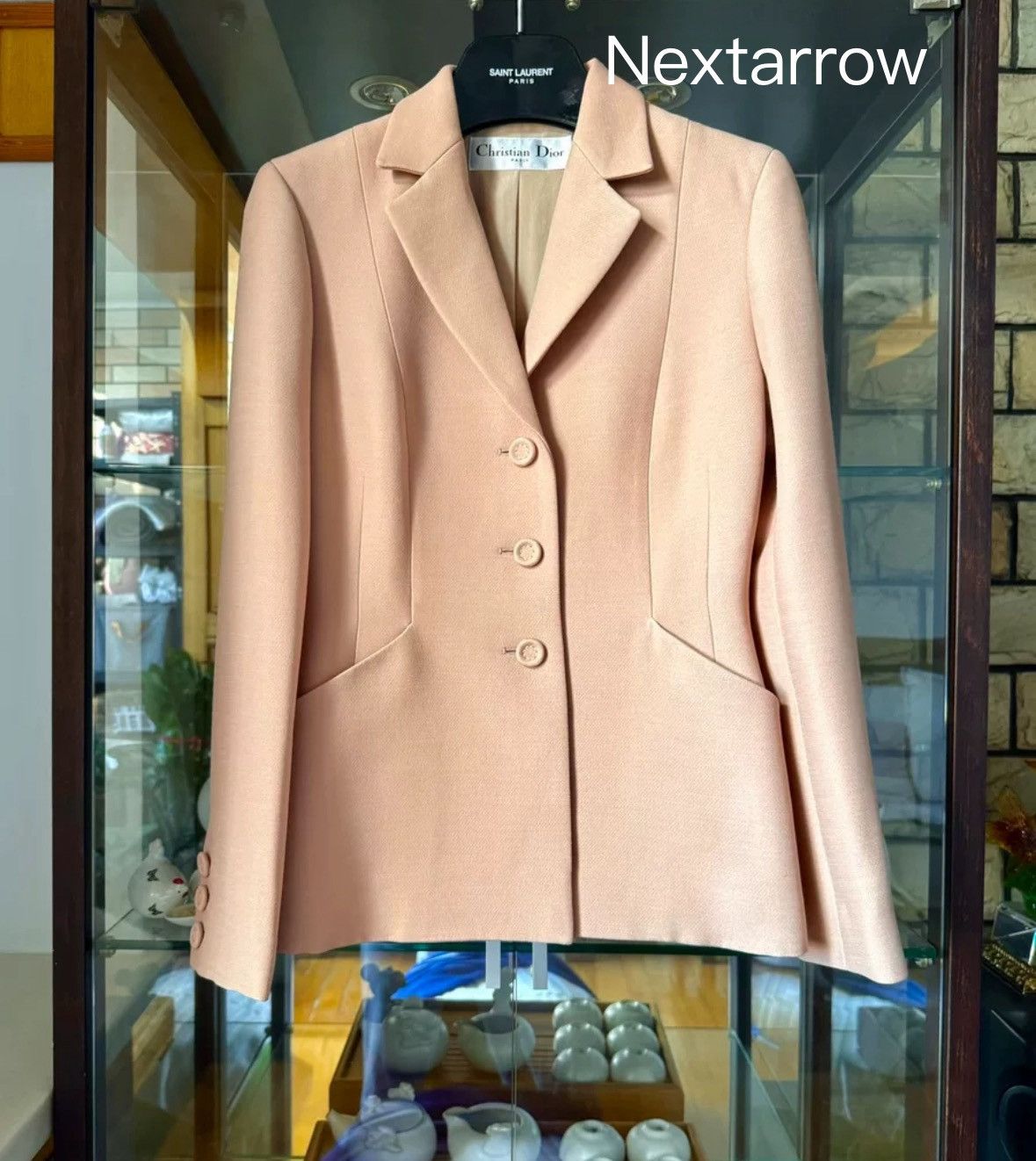 Bar Suit New Christian Dior Haute Couture Christian Dior Biography Dior New  Look Bar Suit Top - Main Image