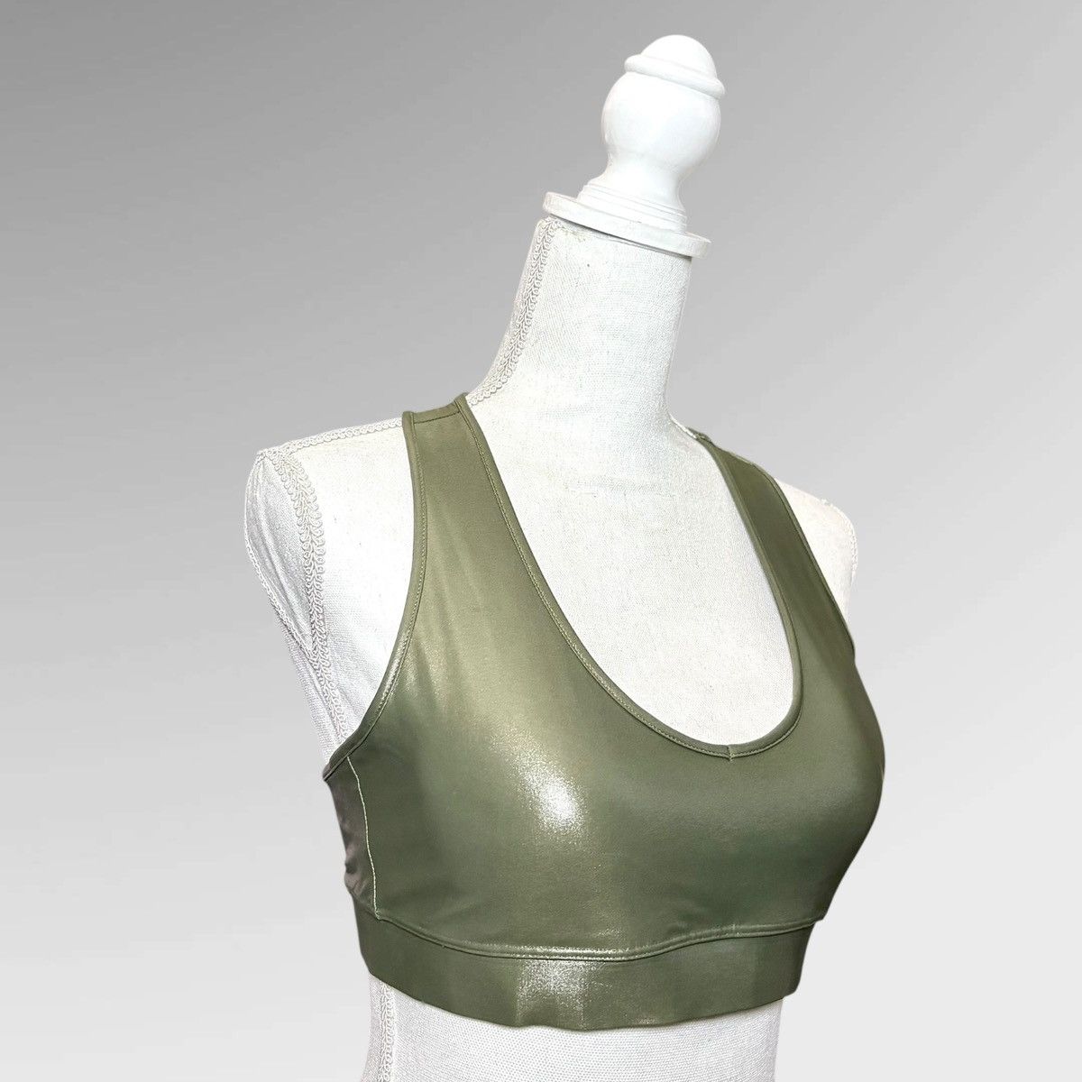 Other Carbon38 Women’s 2.0 Takara Shine Action Olive Bra Size L / US 10 / IT 46 - 10 Thumbnail
