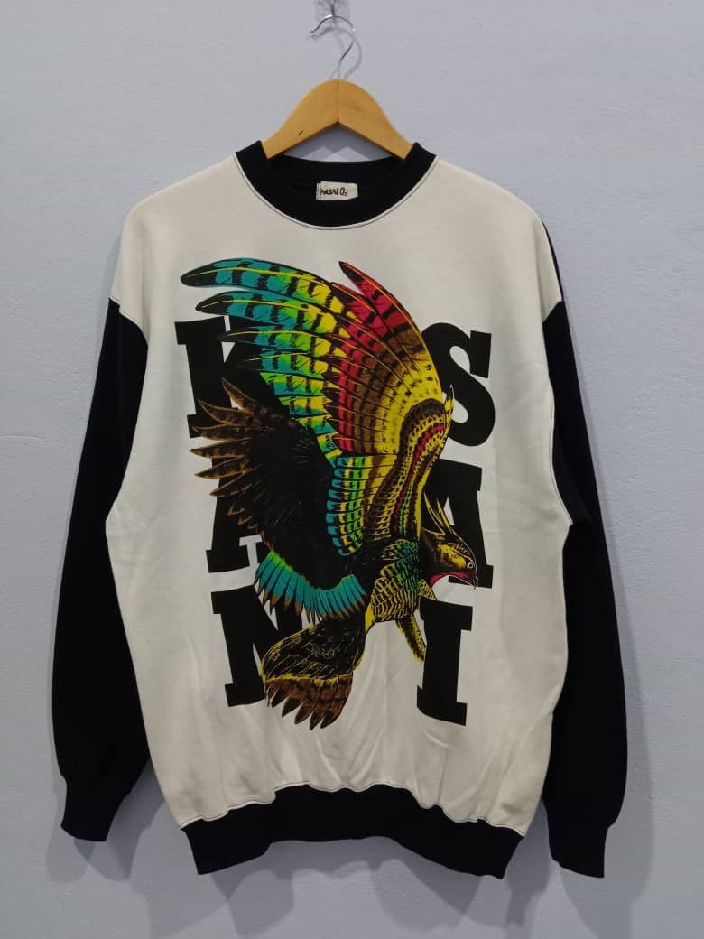 Kansai Yamamoto RARE VINTAGE KANSAI 02 KANSAI YAMAMOTO SWEATSHIRT LARGE SIZE Size US L / EU 52-54 / 3 - 1 Thumbnail