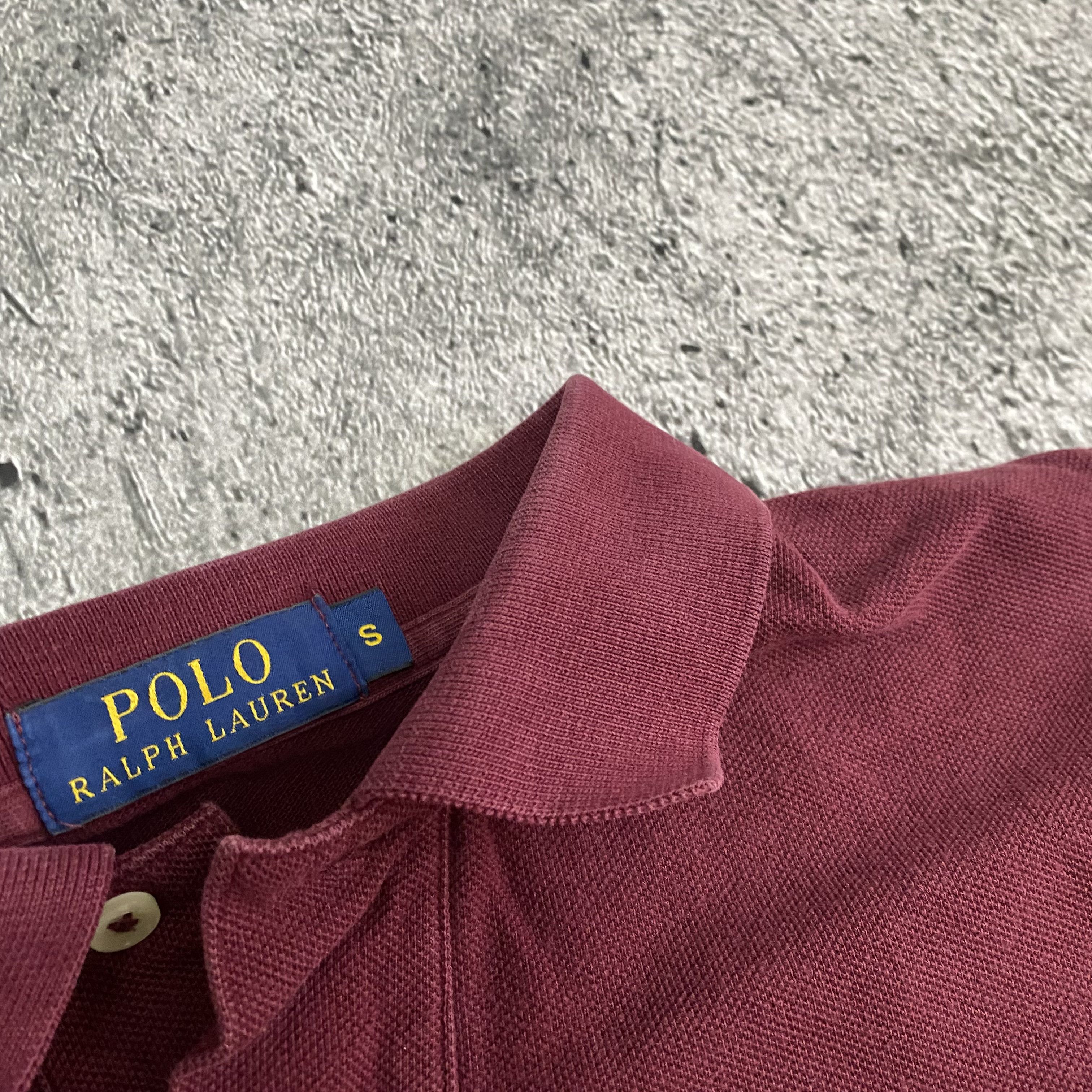 Polo Ralph Lauren × Vintage Vintage Polo Ralph Lauren Rugby Polo TShirt Size US S / EU 44-46 / 1 - 5 Thumbnail