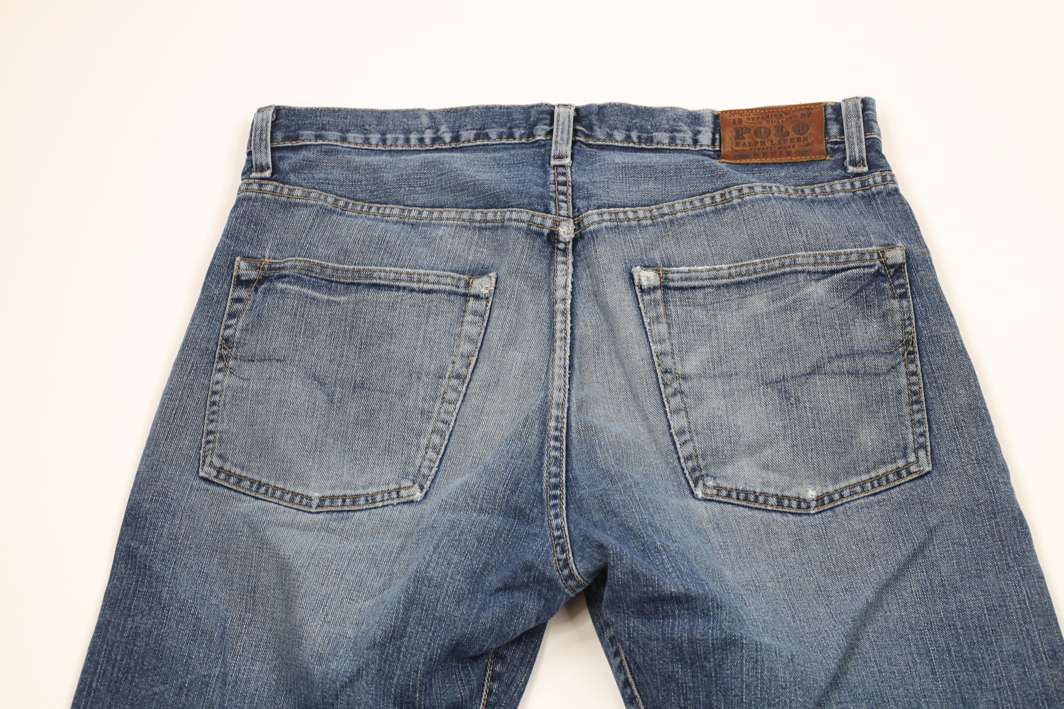Ralph Lauren × Vintage Vintage Ralph Lauren Cortlandt Classic Straight Leg Jeans Size US 34 / EU 50 - 10 Thumbnail