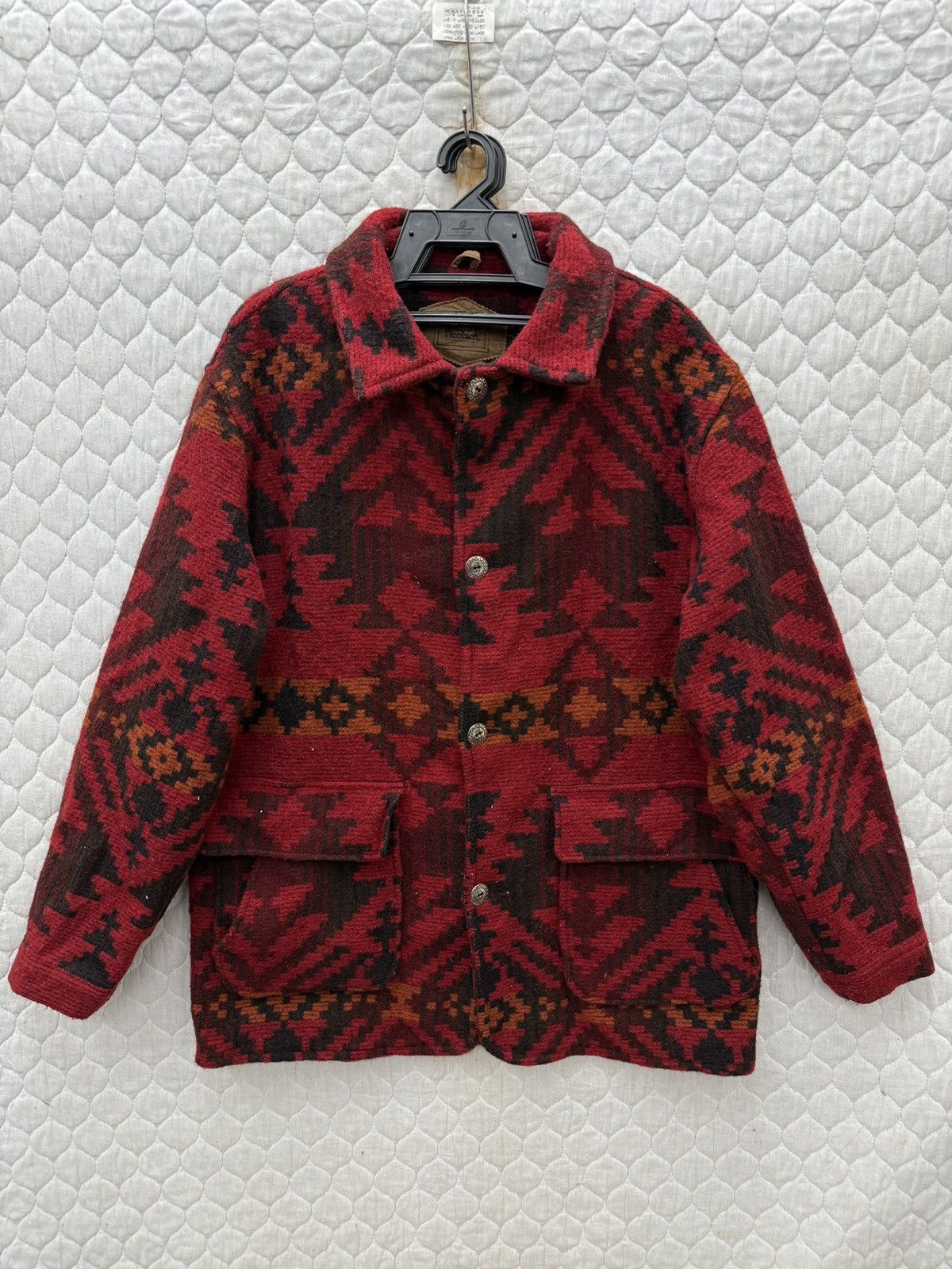 Woolrich Woolen Mills 💥💥🔥ARCHIVE VTG WOOLRICH USA NAVAJO JACKET Size US M / EU 48-50 / 2 - 1 Thumbnail