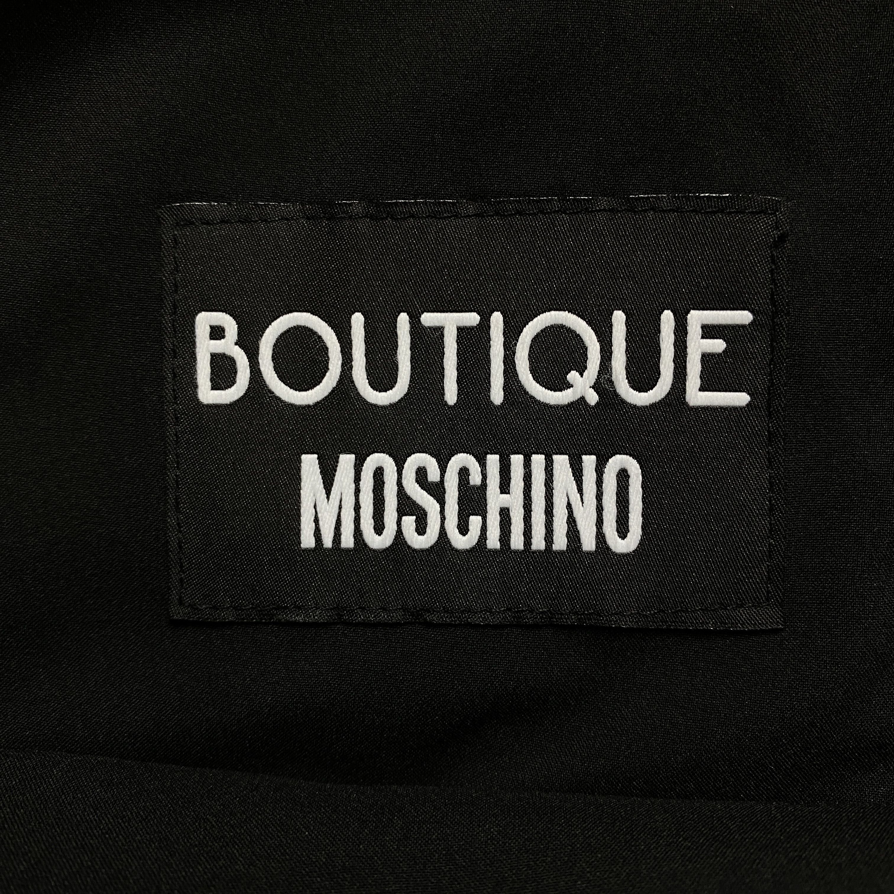Moschino Womens Long Sleeve Dress Boutique Moschino Size UK 16 US 14 Size XL / US 12-14 / IT 48-50 - 4 Thumbnail