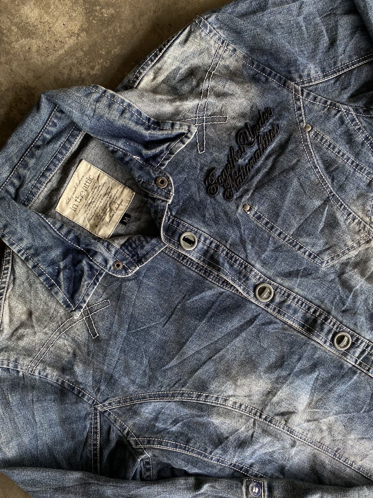 In The Attic IN THE ATTIC DENIM IFSIXWASNINE SHIRT Size US M / EU 48-50 / 2 - 3 Thumbnail