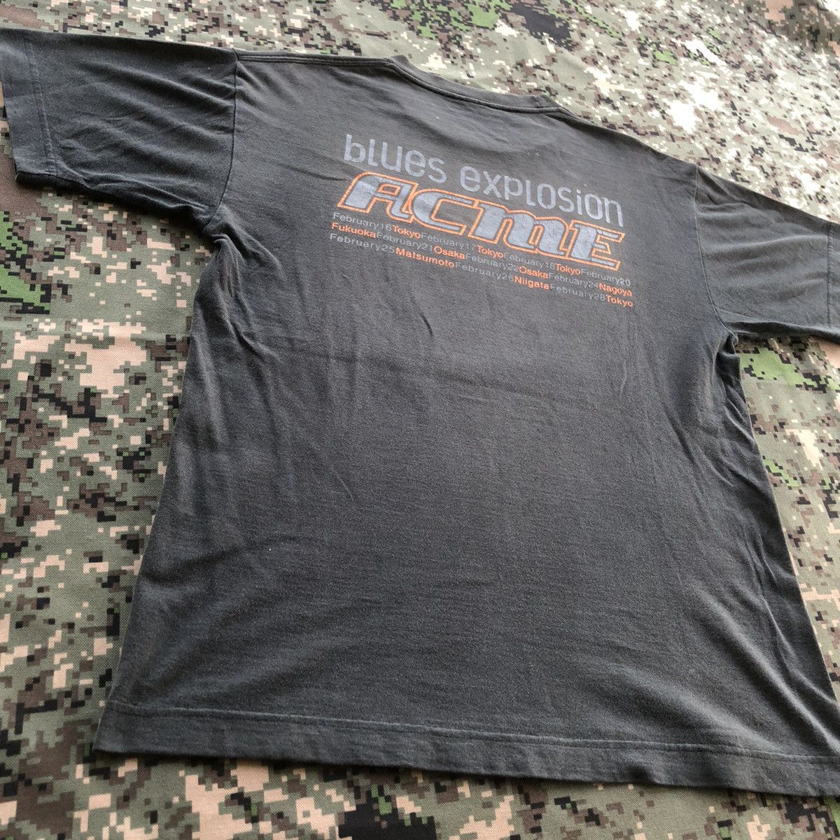 Band Tees × Vintage Vtg Late 90s Jon Spencer Blues Explosion Acme Band Tshirt Size US M / EU 48-50 / 2 - 4 Thumbnail